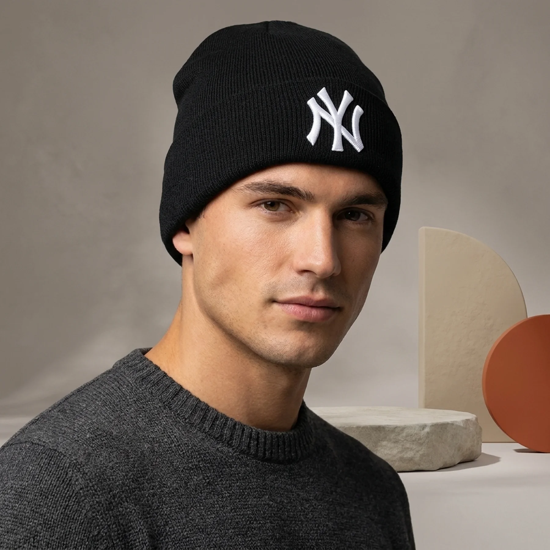 Шапка New Era Mlb Essential Cuff