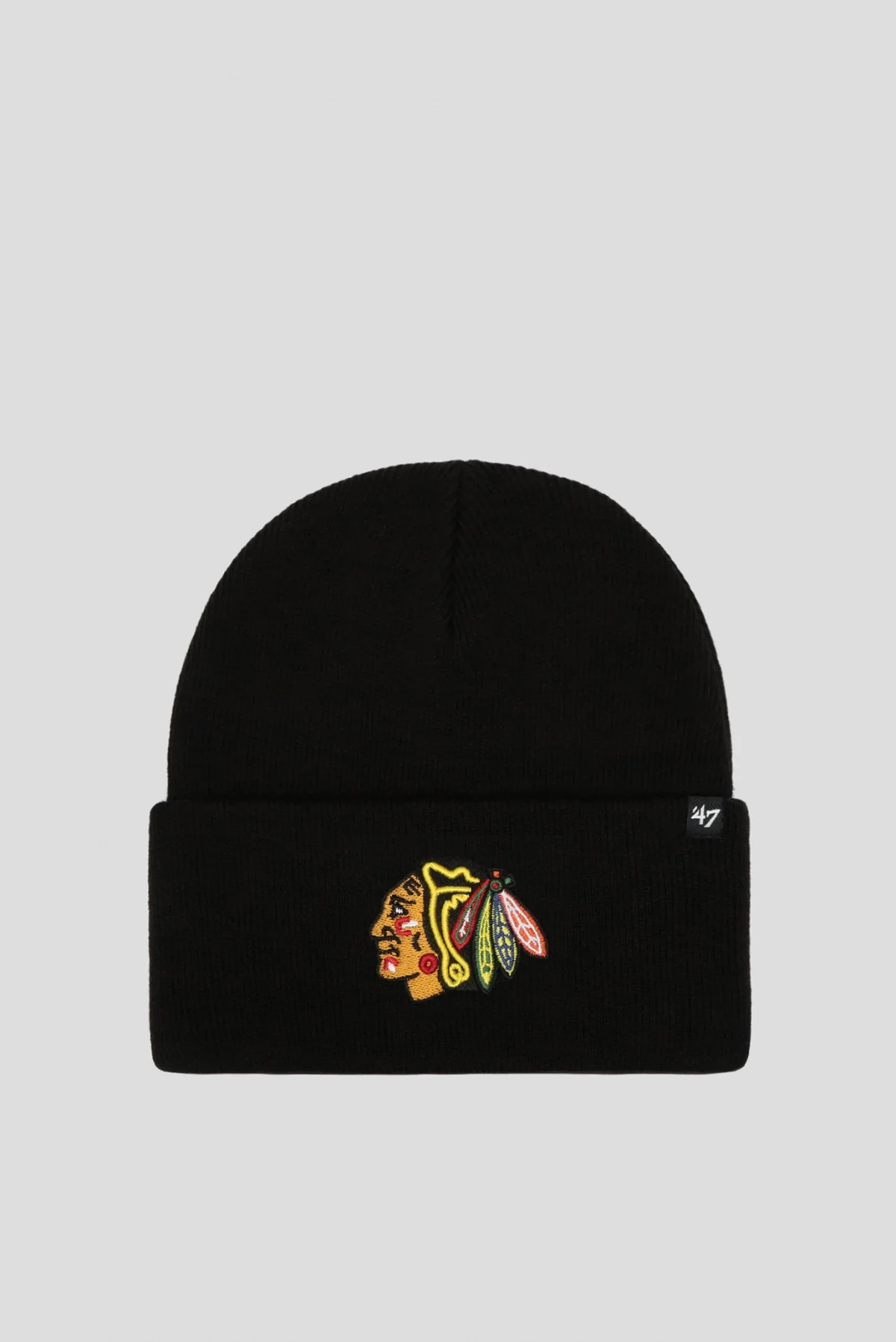 Шапка NHL CHICAGO BLACKHAWKS H-HYMKR04ACE-BKA 47 Brand Чорний