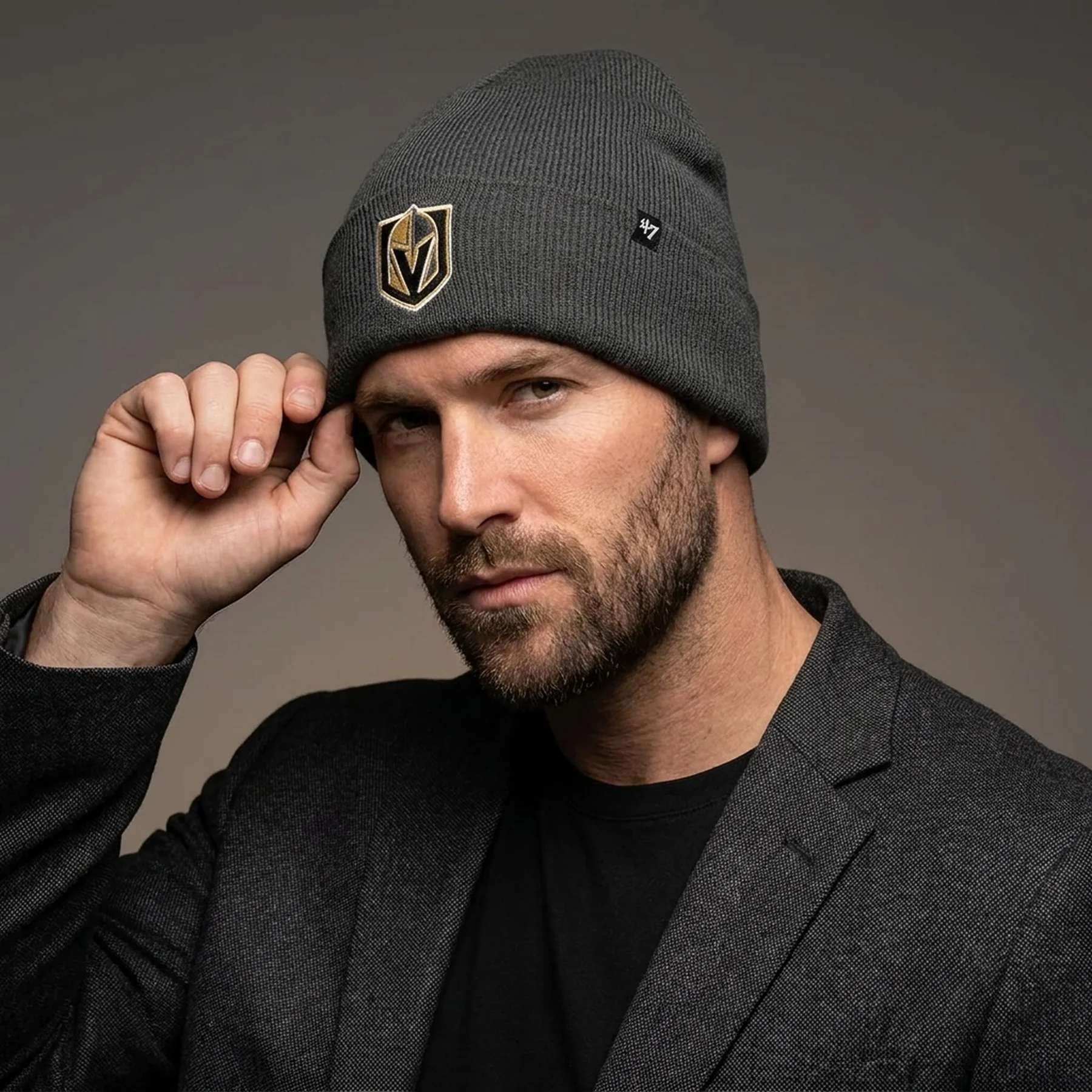Шапка NHL VEGAS GOLDEN KNIGHTS HAYMA H-HYMKR31ACE-CC 47 Brand UNI Темно-сірий