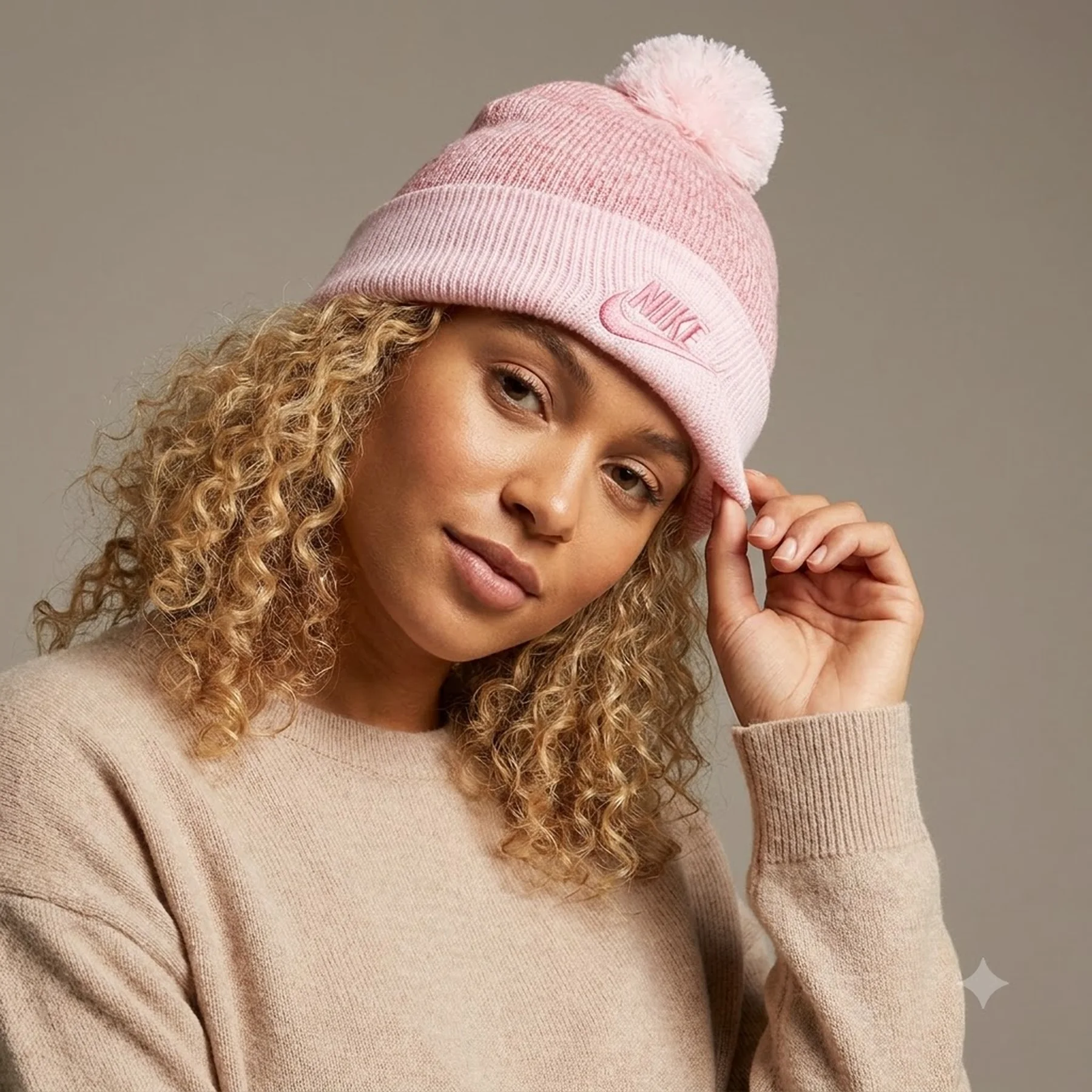 Nike Y Nk Utility Beanie Pom