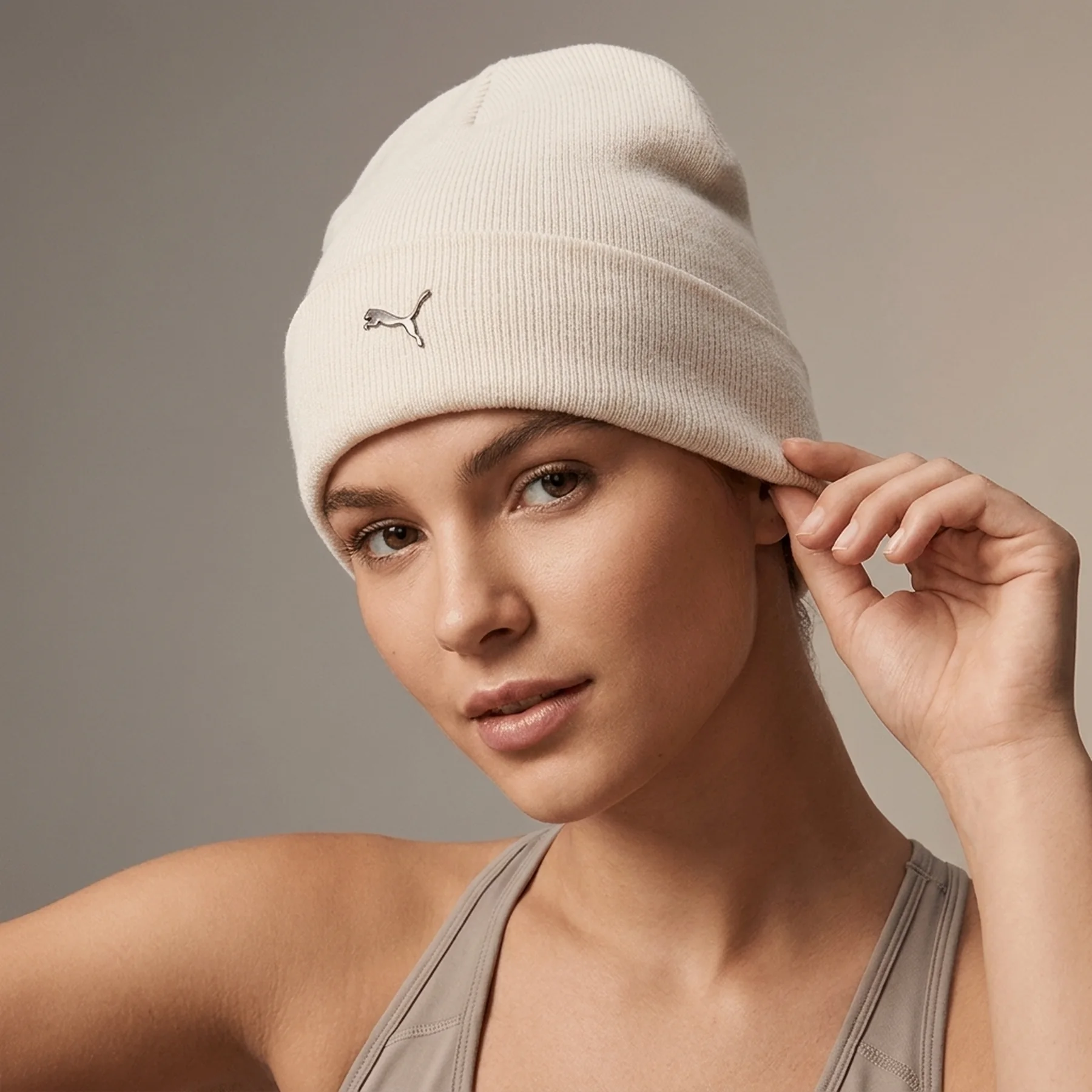 Шапка Unisex METALPUMACAT HighCrownBeanie 02640404 Puma Білий