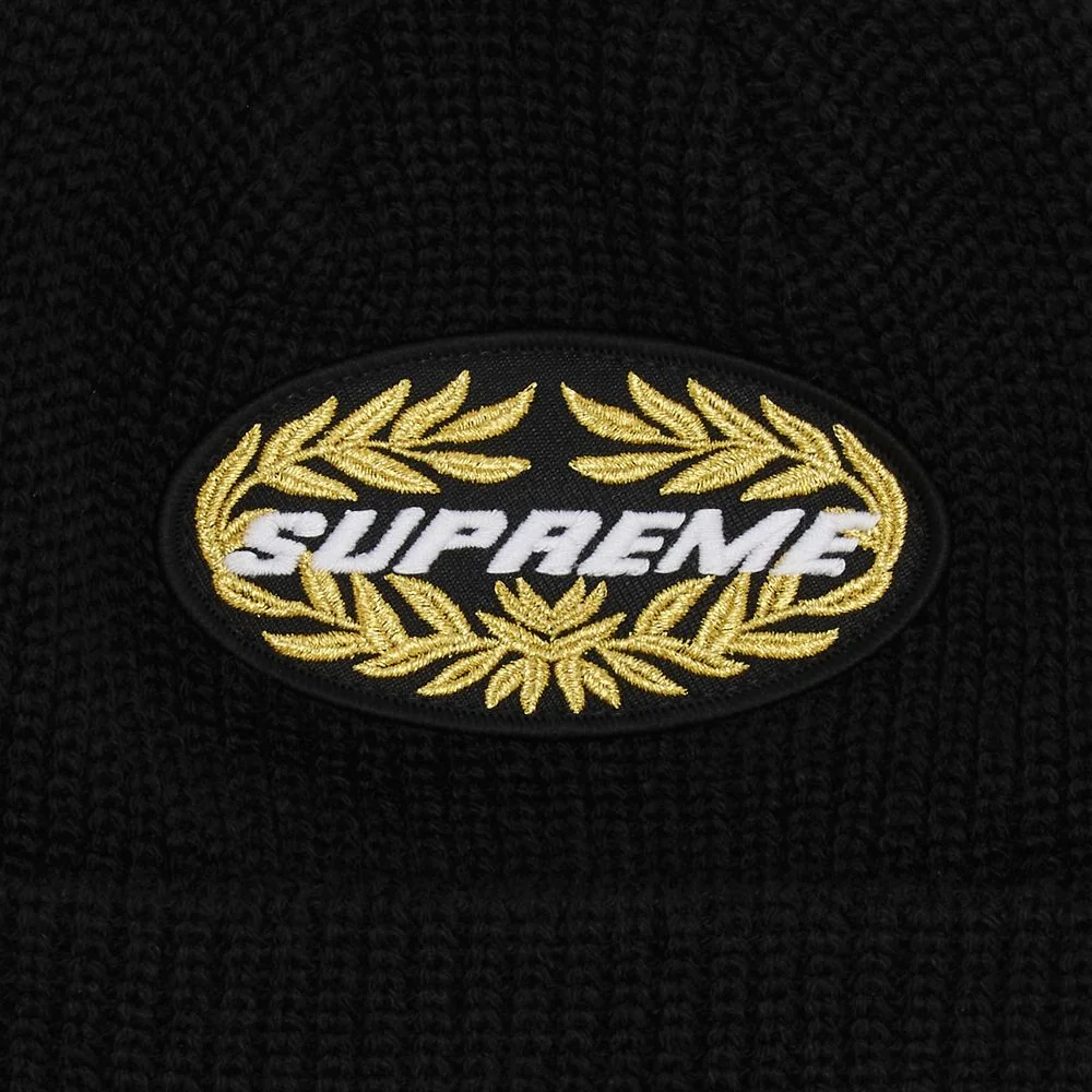 SUPREME TERMINAL BEANIE BLACK