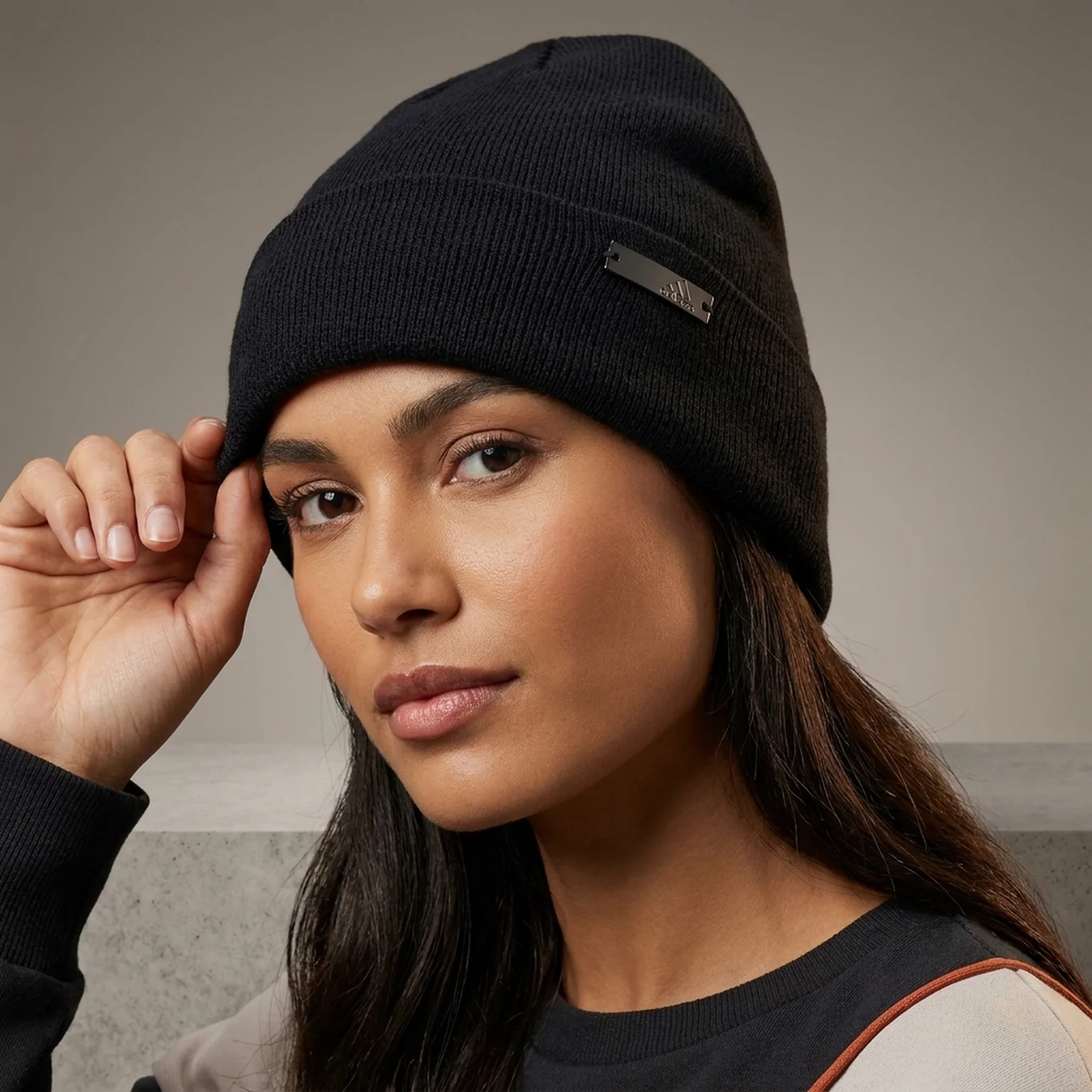 Шапка TONAL MET BEAN IT4646 Adidas OSFW Чорний