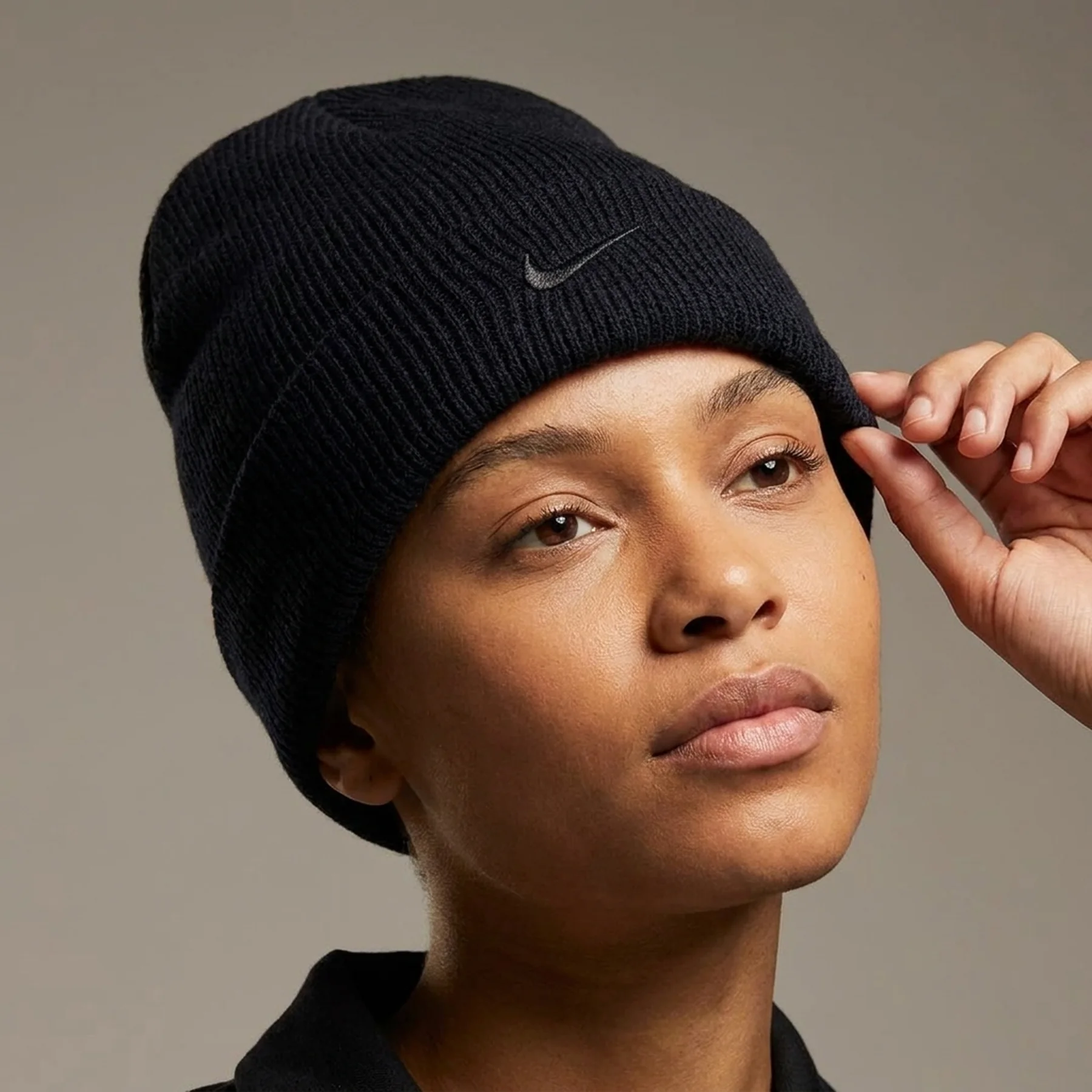 Шапка унісекс Nike U Nk Peak Beanie Prem H25 L Black HQ0368-010 MISC