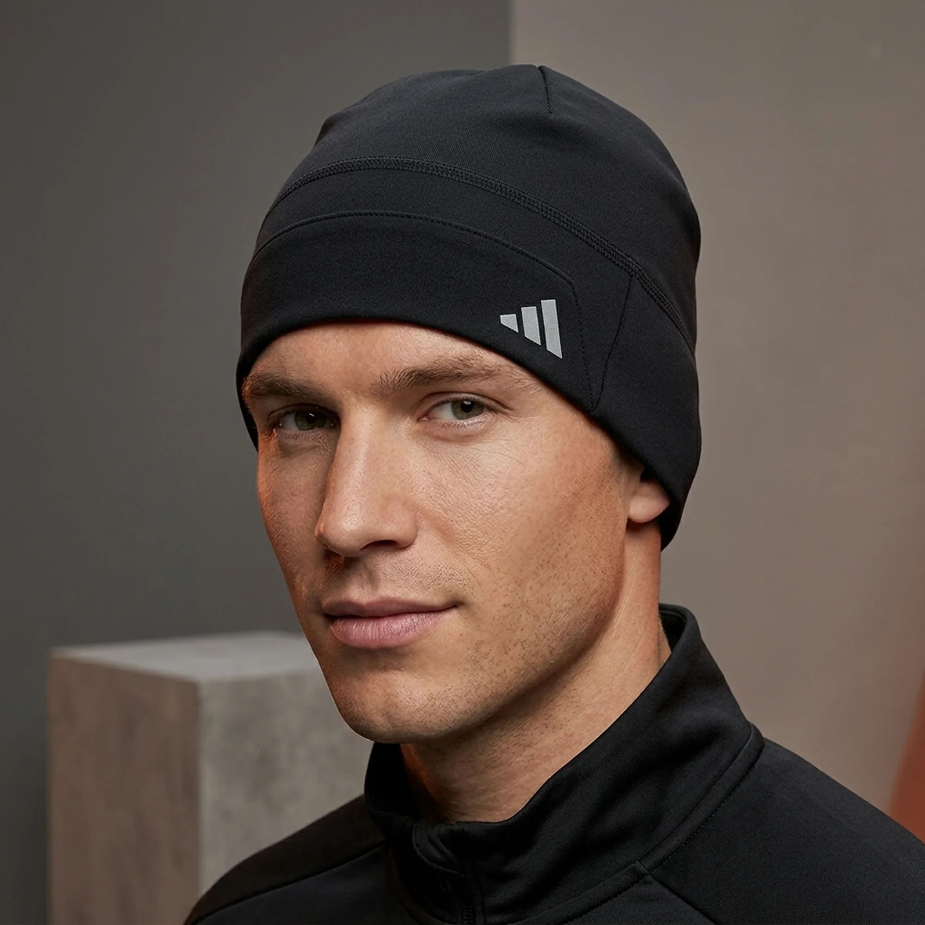 Шапка UNISEX CLIMA.W BEANIE JY3273 Adidas OSFM Чорний