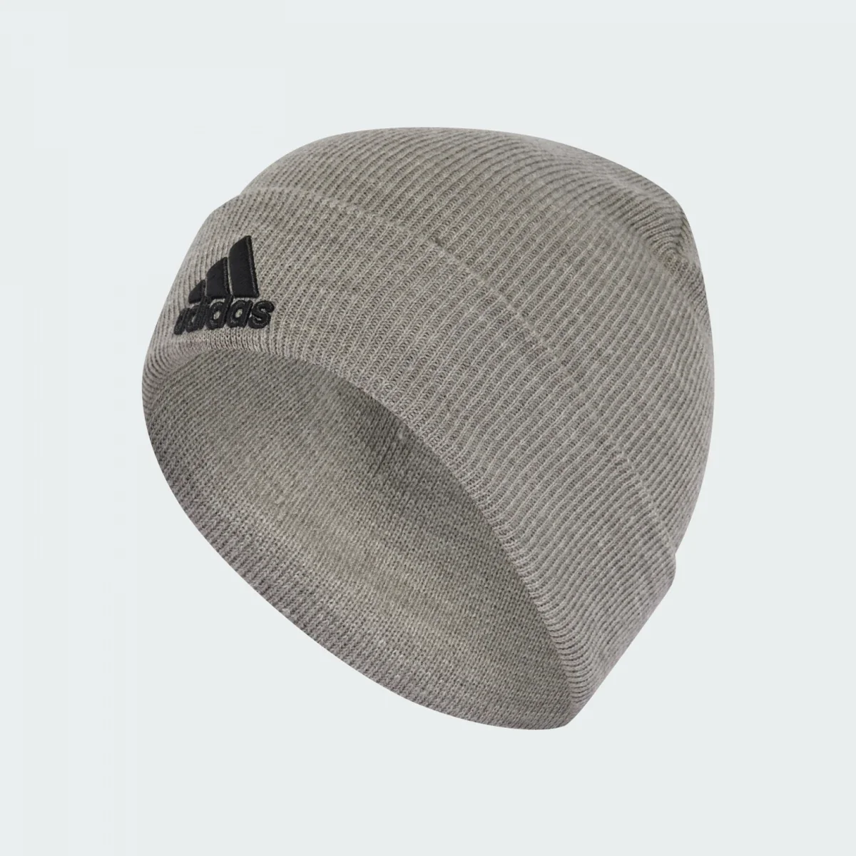 Шапка UNISEX LOGO BEANIE CUF IY7665 Adidas OSFW Сірий