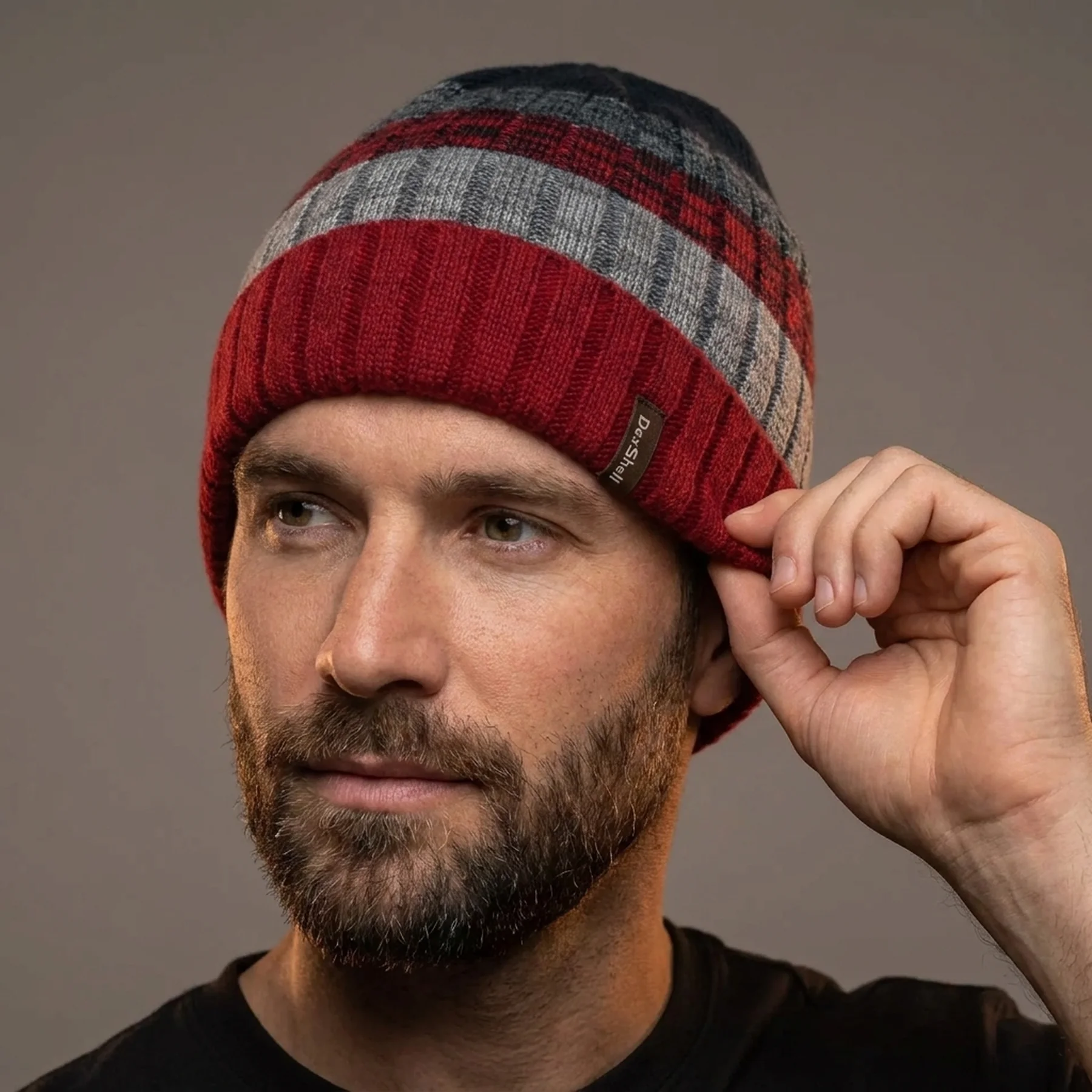 Шапка водонепроникна Dexshell Beanie Gradient, червоний