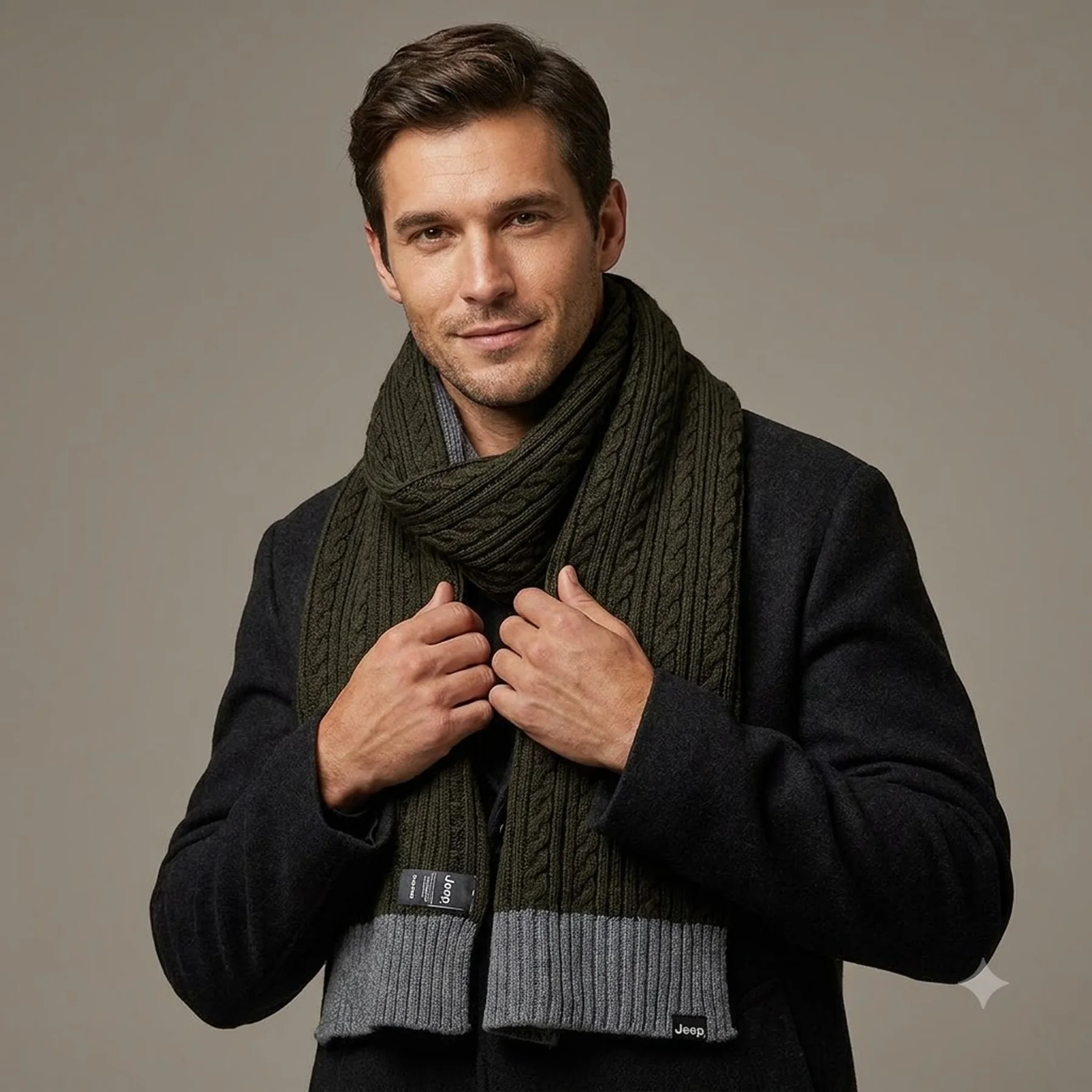 Шарф JEEP TWISTED TRICOT SCARF J22W