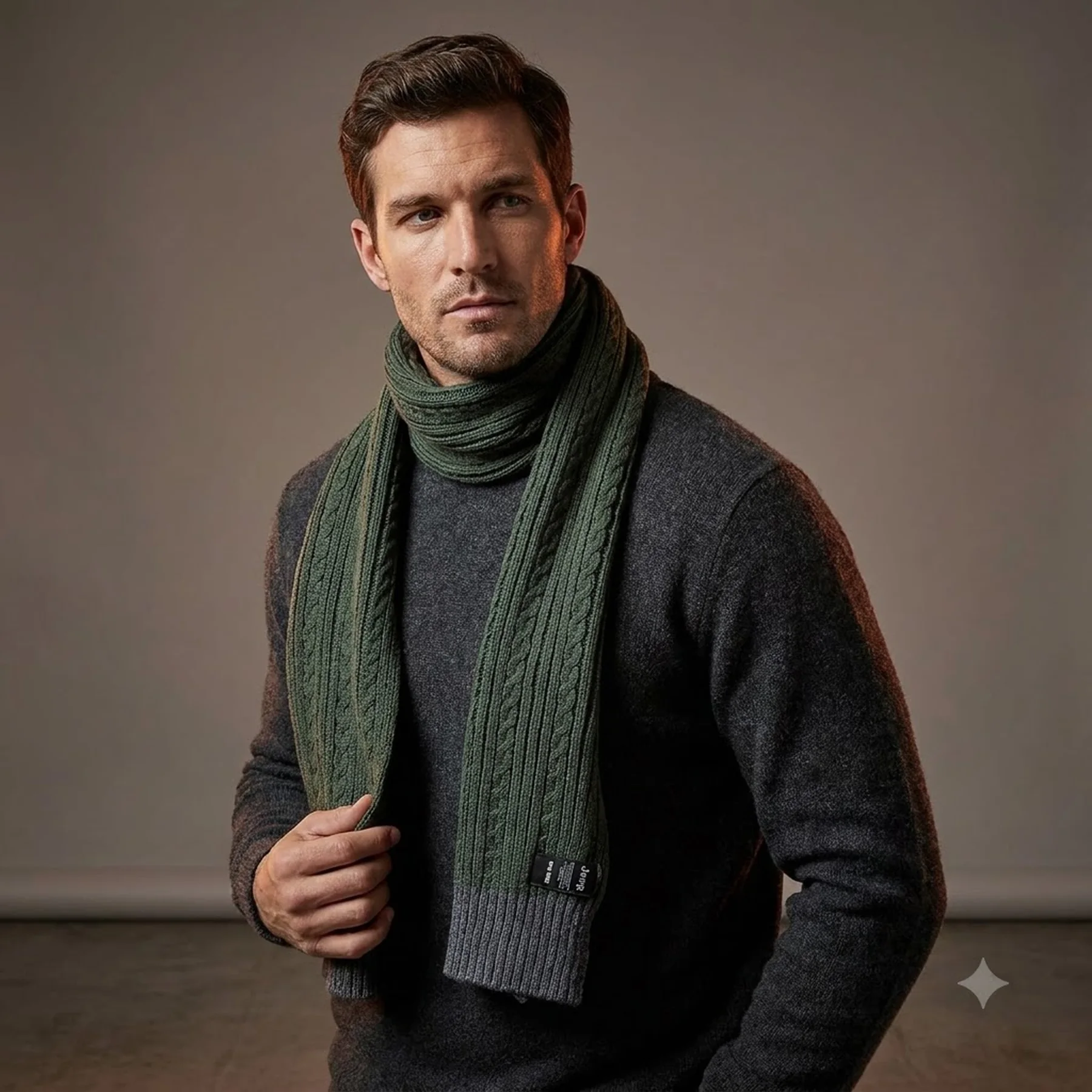Шарф JEEP TWISTED TRICOT SCARF J22W