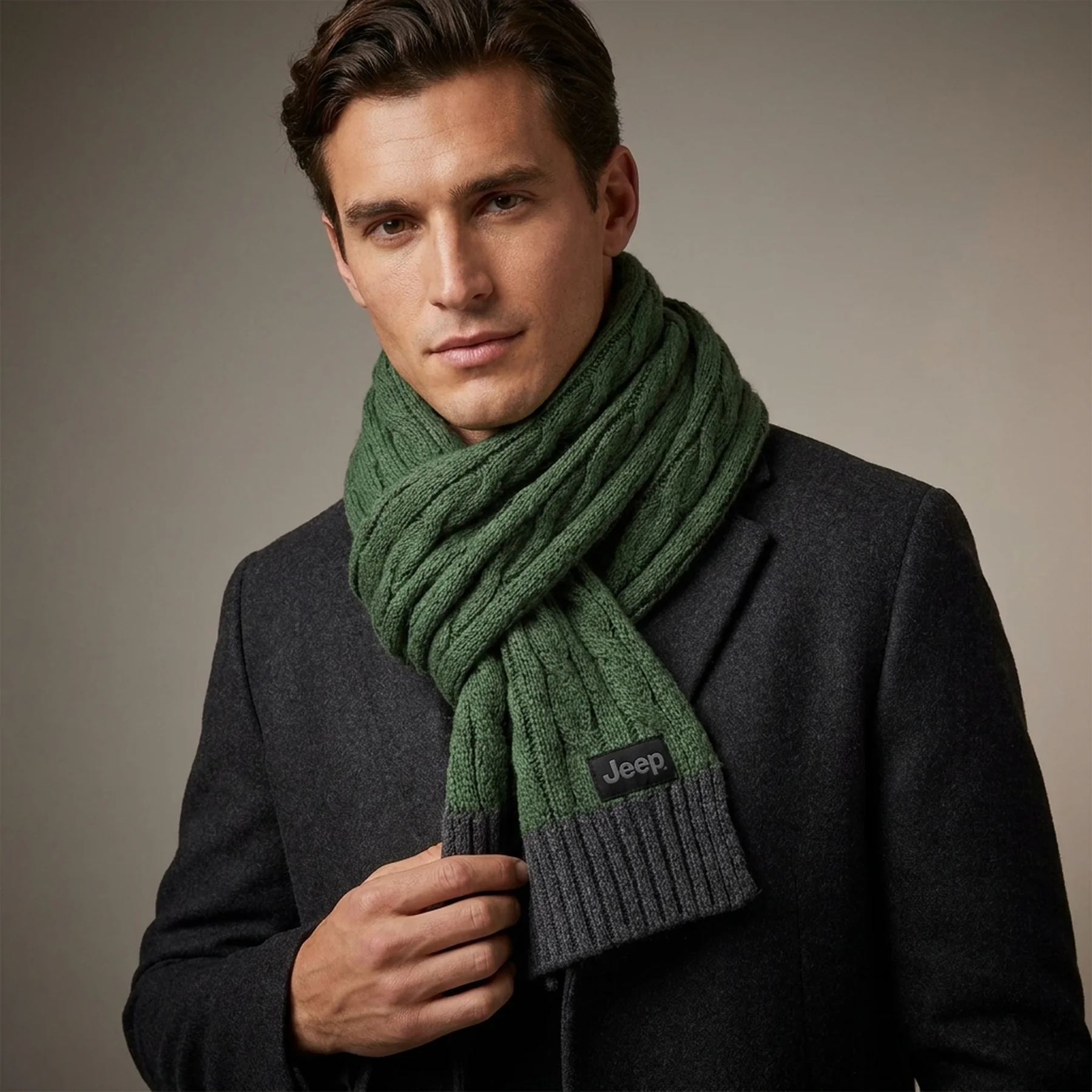 Шарф JEEP TWISTED TRICOT SCARF J22W