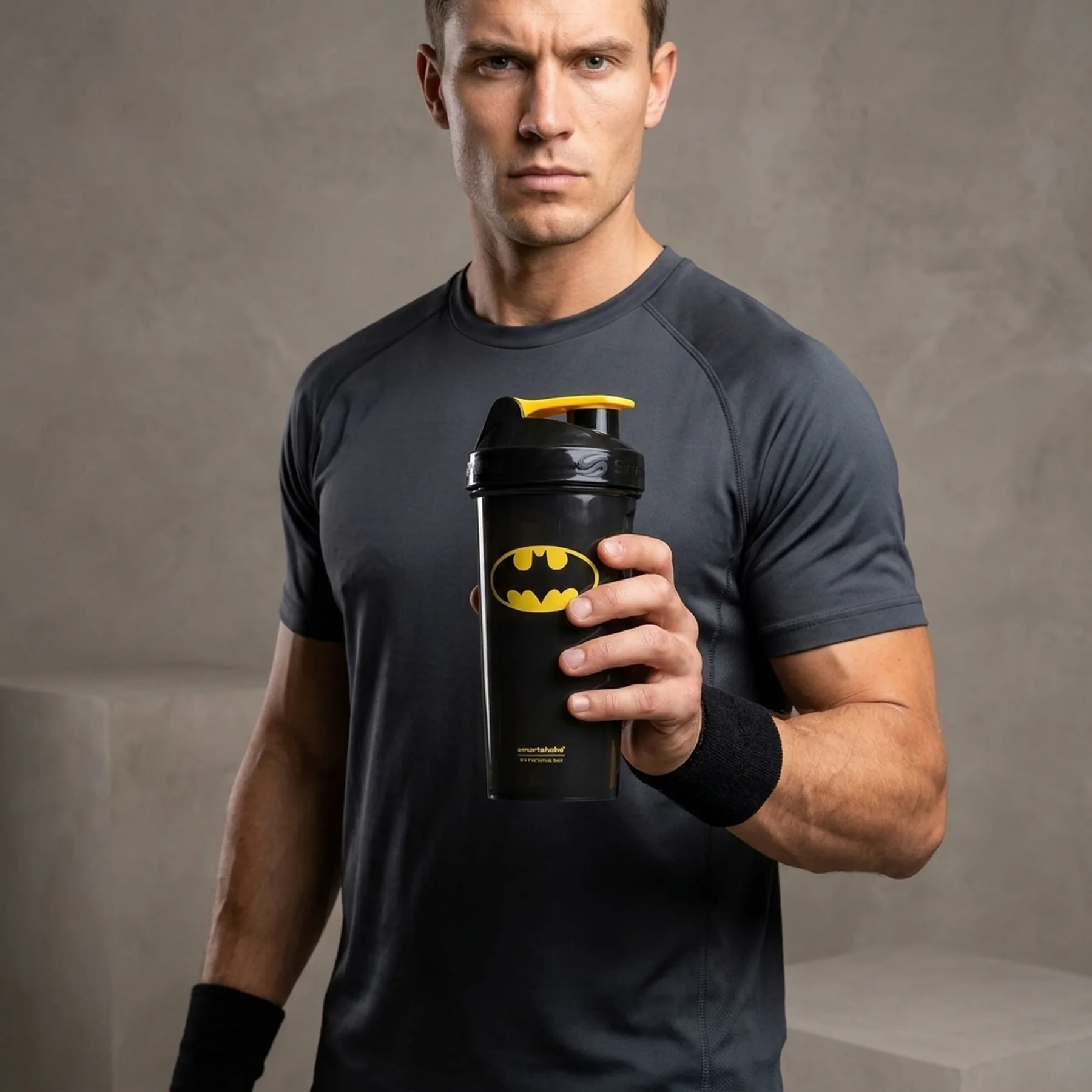 Шейкер спортивний SmartShake Lite 800ml DC Batman