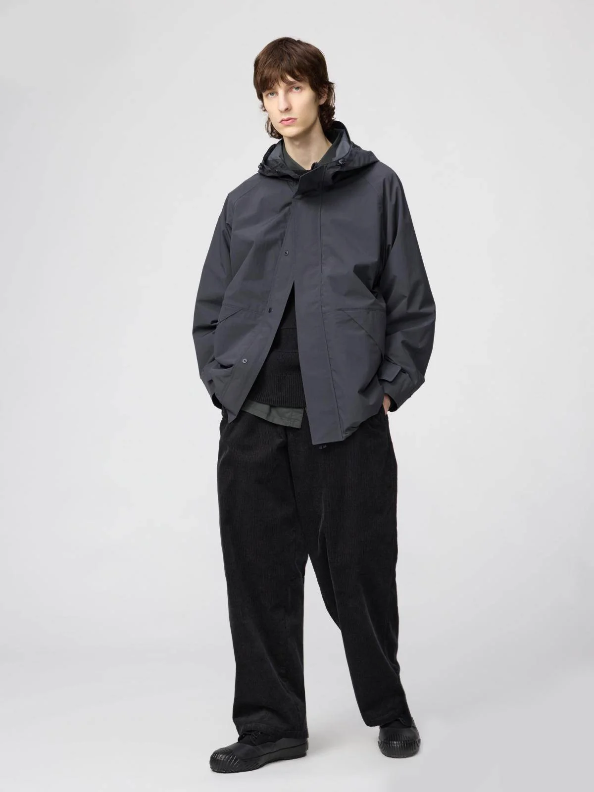 Широкі вельветові штани UNIQLO штани 1159853494
