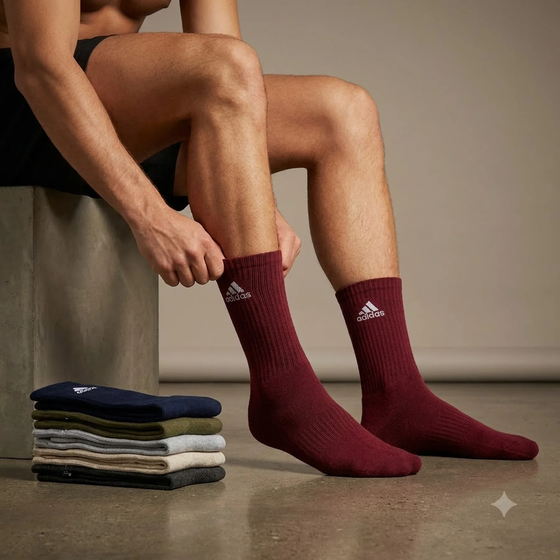 Шкарпетки Adidas Cushioned Crew Socks 6P (JP1716)