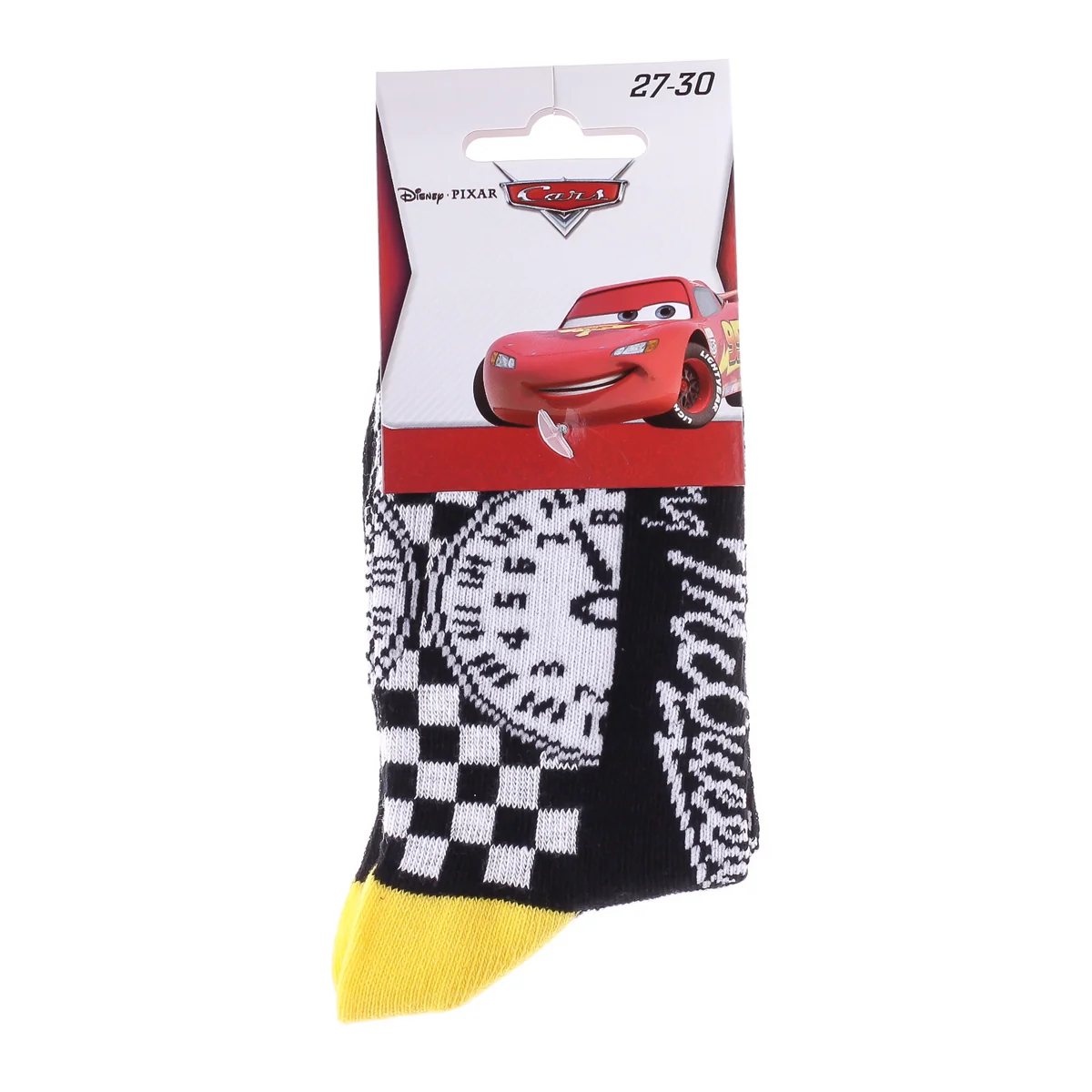 Шкарпетки CARS DAMIER CHRONO NOIR жовтий Діт 27-30, арт.83841744-2