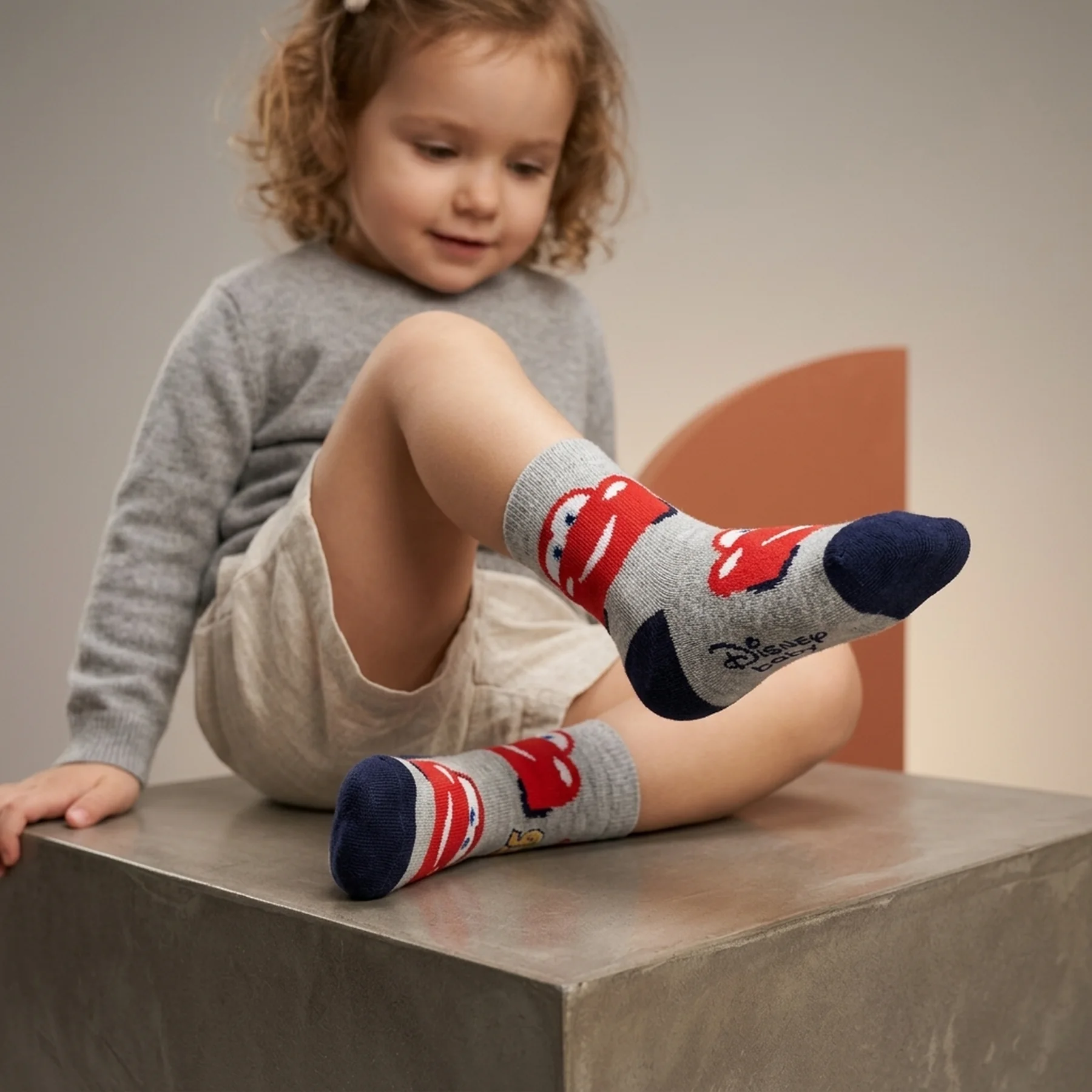 Шкарпетки CARS SOCKS світло-сірий Діт 23-26, арт.43897548-4