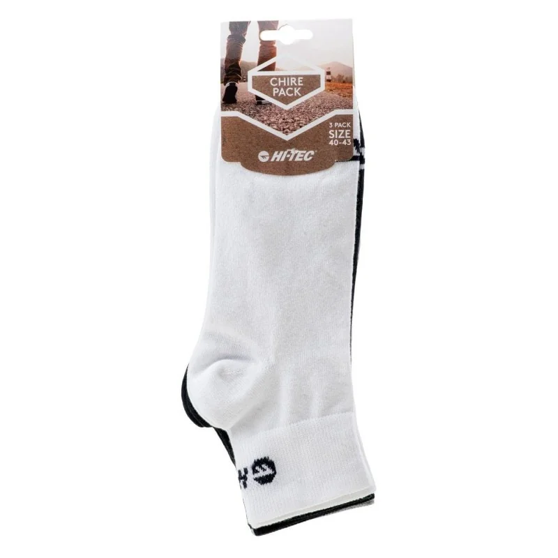Шкарпетки CHIRO PACK-BLACK/WHITE HITEC 36-39 Білий
