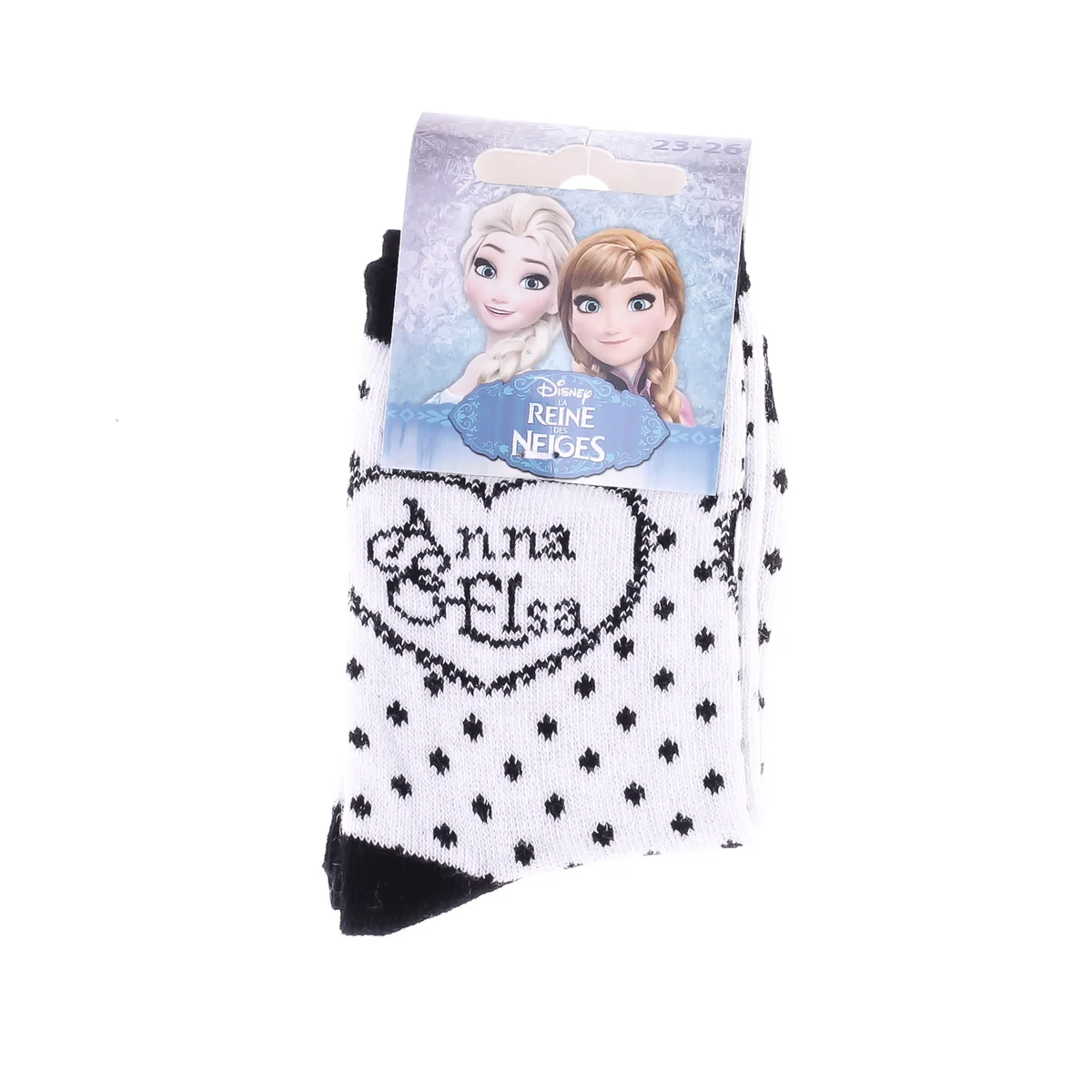 Шкарпетки FROZEN ANNA ET ELSA білий Діт 23-26 арт 43890747-6
