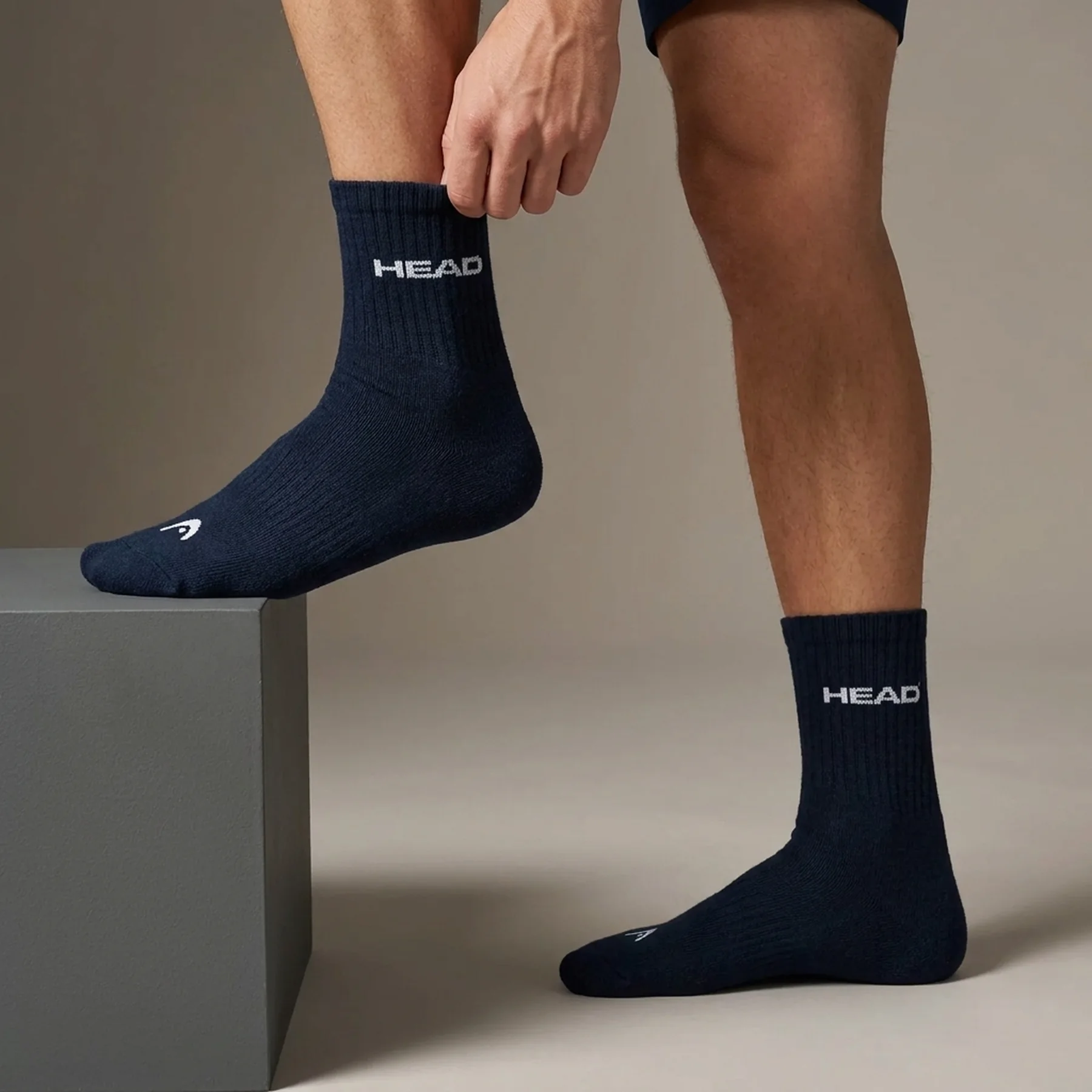Шкарпетки Head SHORT CREW 3P UNISEX чорний Уні 35-38