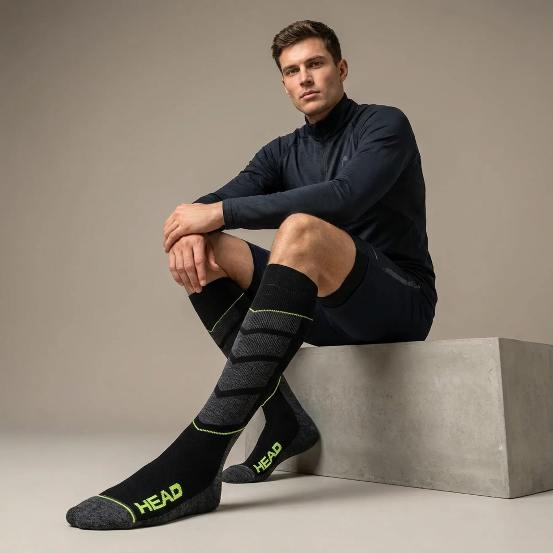 Шкарпетки Head Unisex Ski V-Shape Kneehigh 2Ppk (791004001-817)