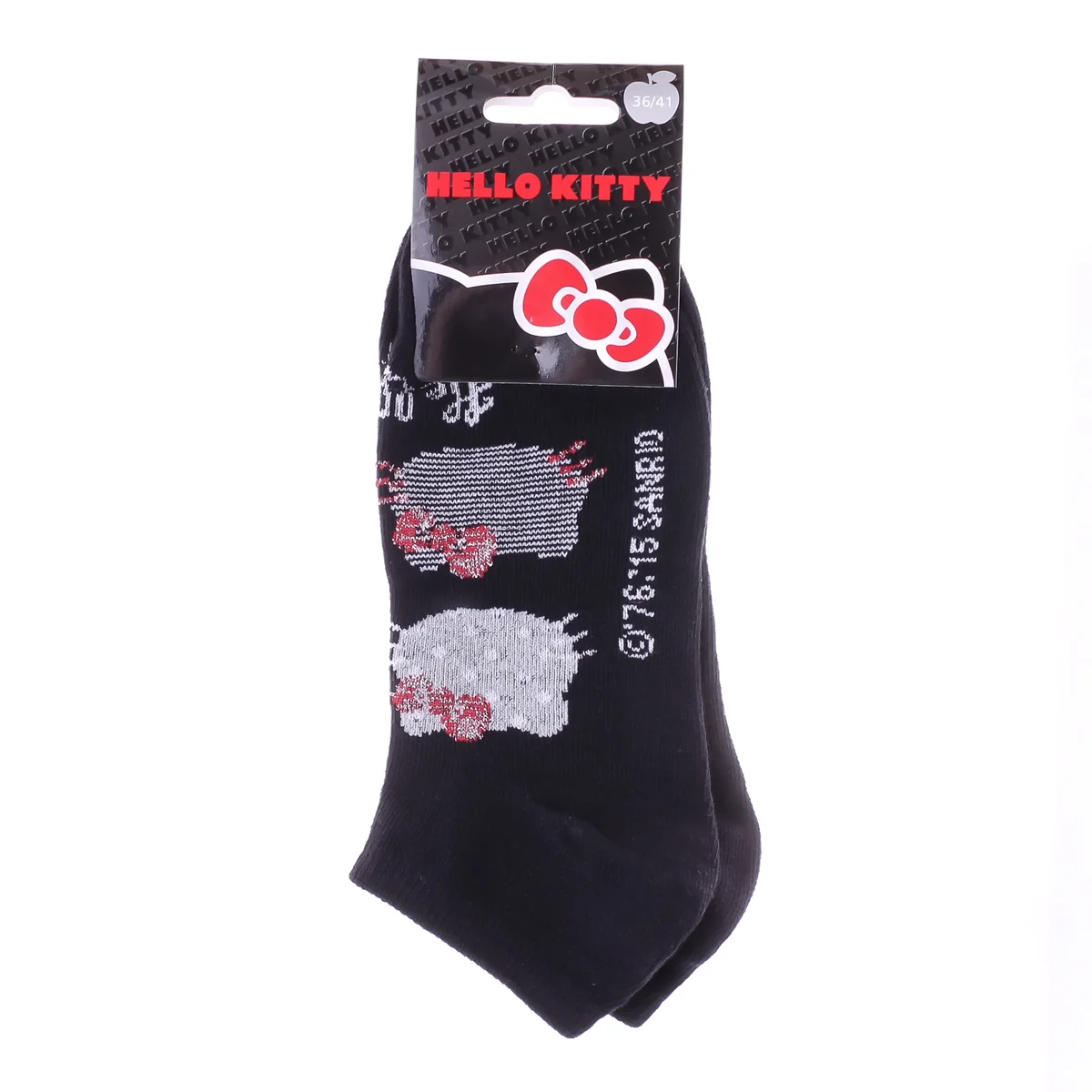 Шкарпетки HELLO KITTY SOCKS чорний Діт 36-41