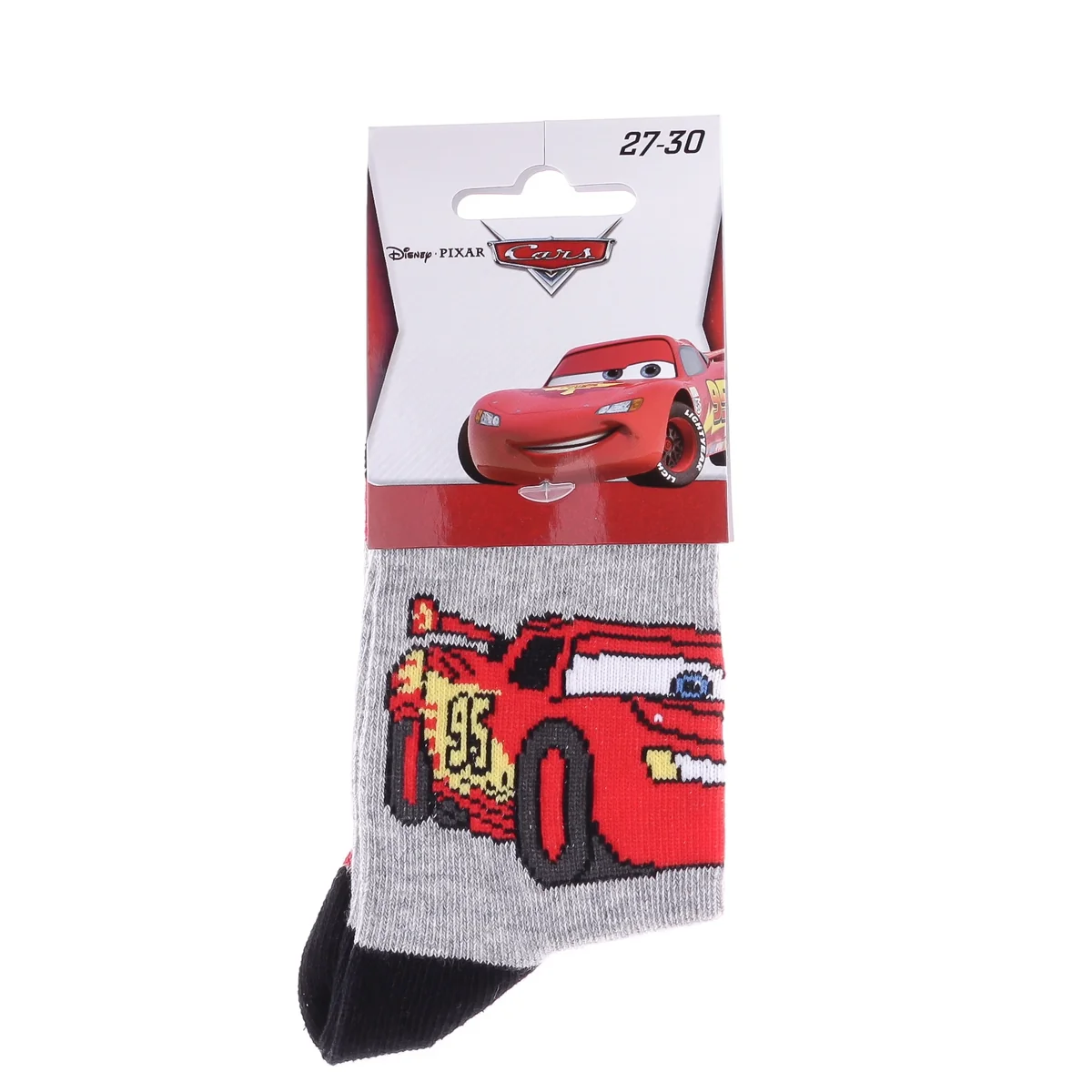 Шкарпетки CARS DAMIER світло-сірий Діт 31-34, арт.83841744-8