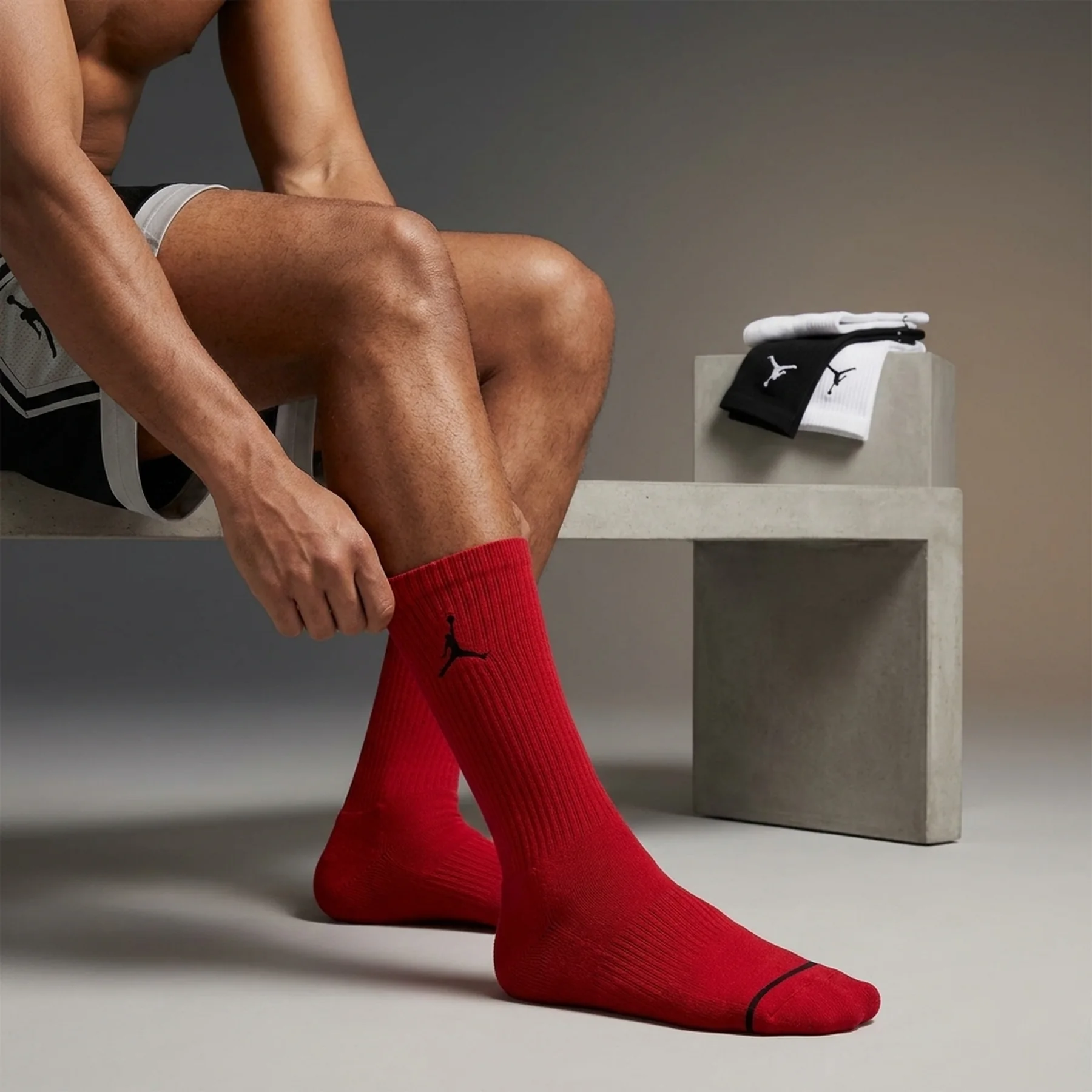 Шкарпетки Jordan Jumpman Crew Socks 3-Pack (DX9632-918)