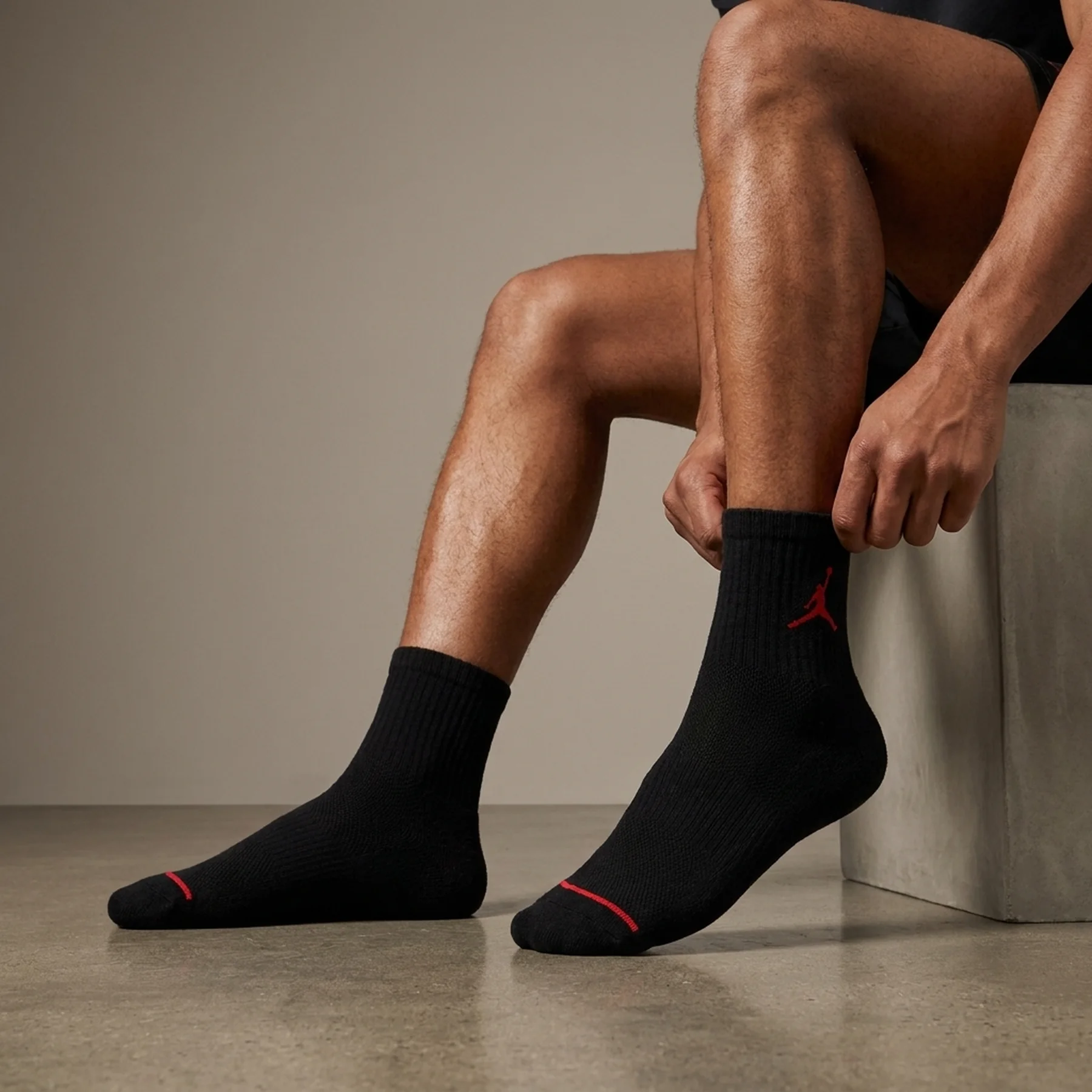 Шкарпетки Jordan Jumpman Quarter 3 Pack Socks (UJ0009-023)