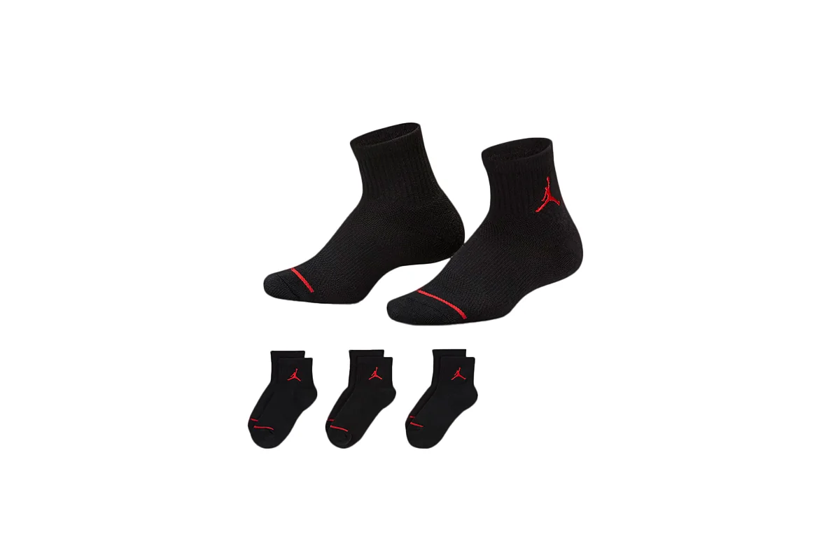 Шкарпетки Jordan Jumpman Quarter 3 Pack Socks (UJ0009-023)
