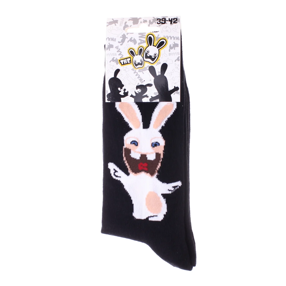 Шкарпетки LAPINS CRETINS LAPIN BRAS OUVERT чорний Діт 43-46