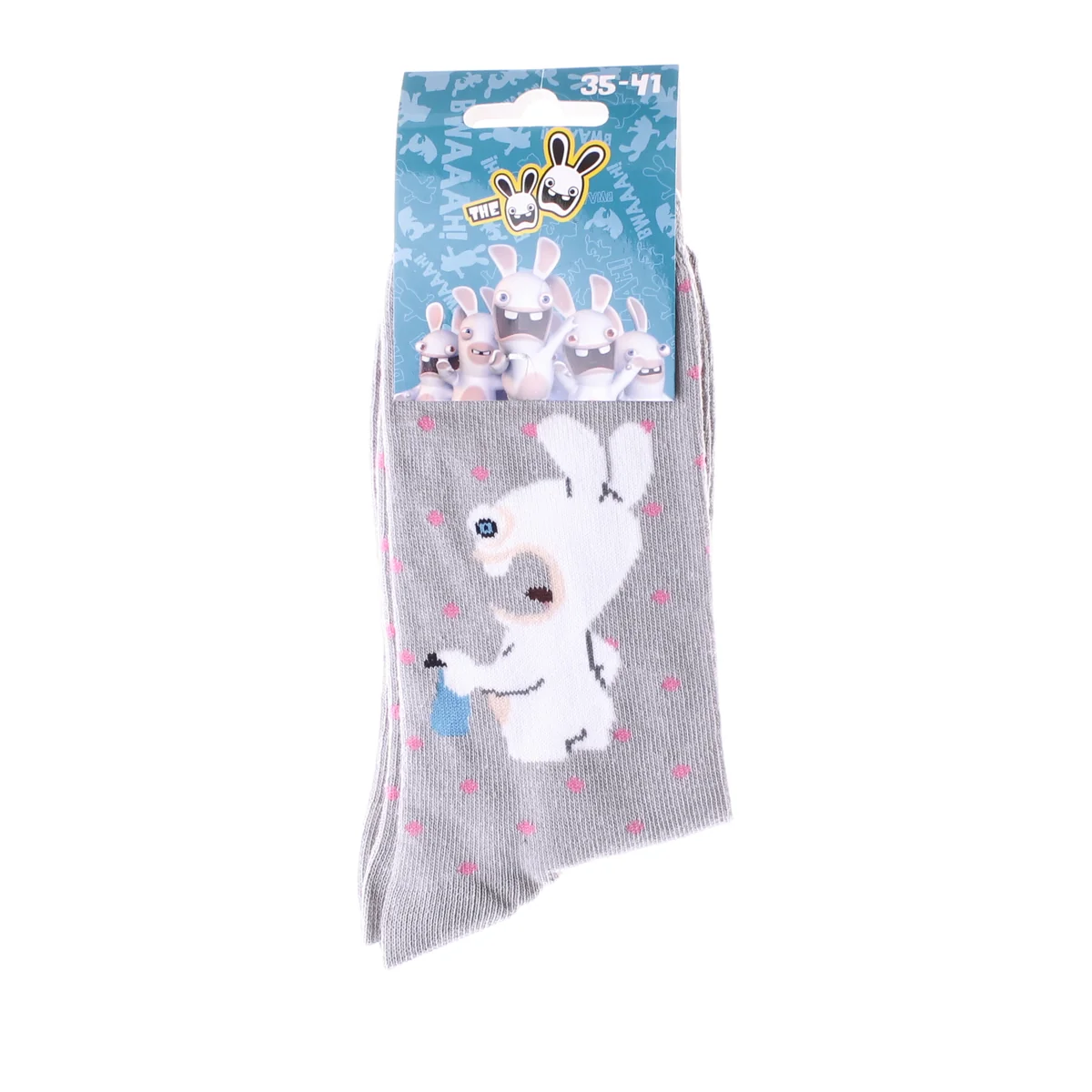 Шкарпетки LAPINS CRETINS LAPIN DE DOS сірий Діт 35 - 41