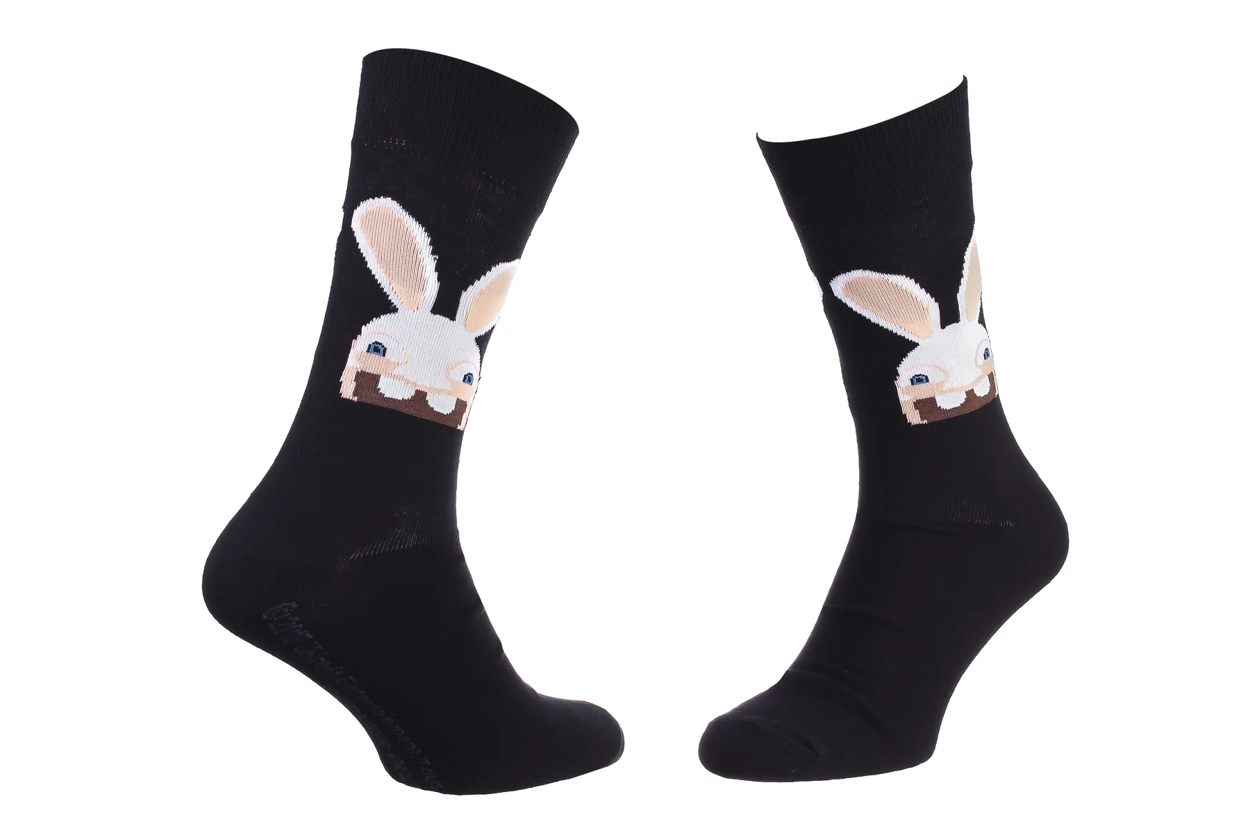 Шкарпетки LAPINS CRETINS TETE LAPIN чорний Діт 39-42