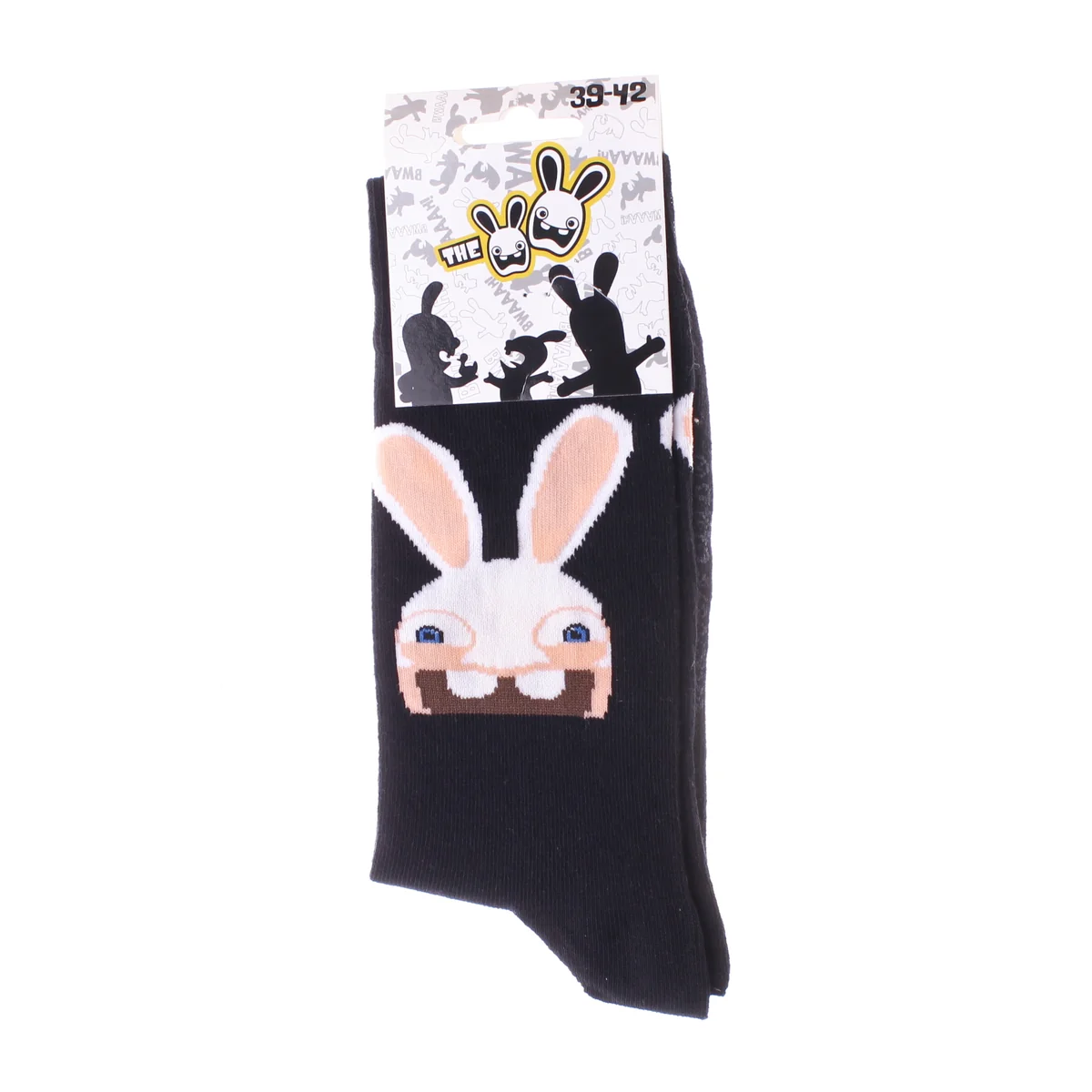 Шкарпетки LAPINS CRETINS TETE LAPIN чорний Діт 43-46