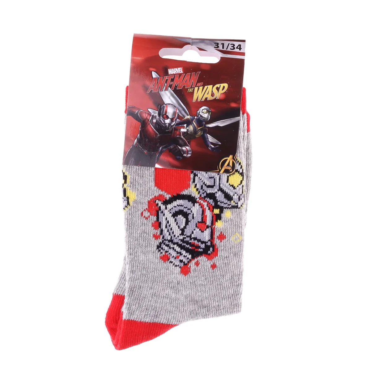 Шкарпетки MARVEL 2 TETES світло-сірий Діт 31-34, арт.83895248-6