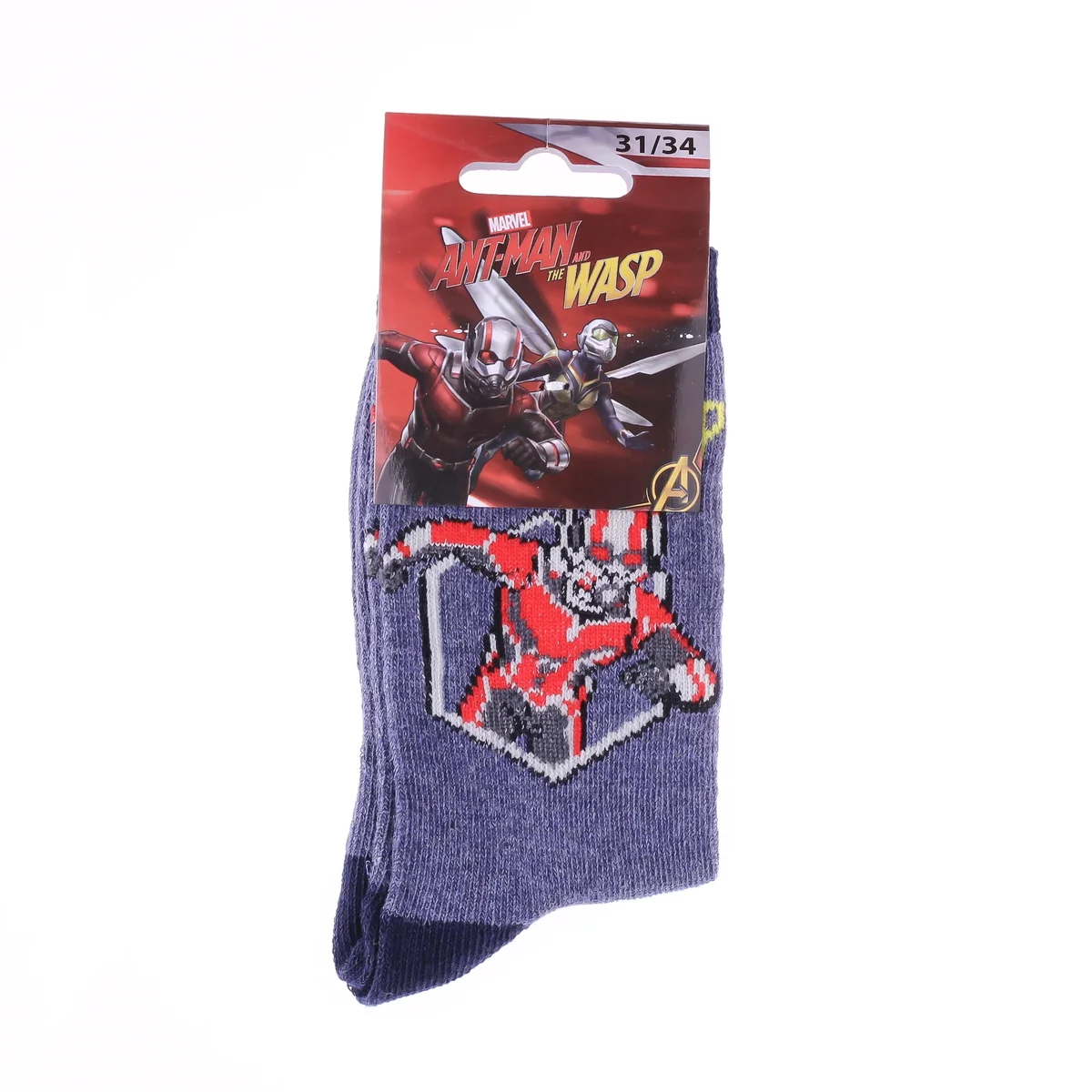 Шкарпетки MARVEL BUSTE ANT-MAN джинсовий Діт 31-34, арт.83895248-4