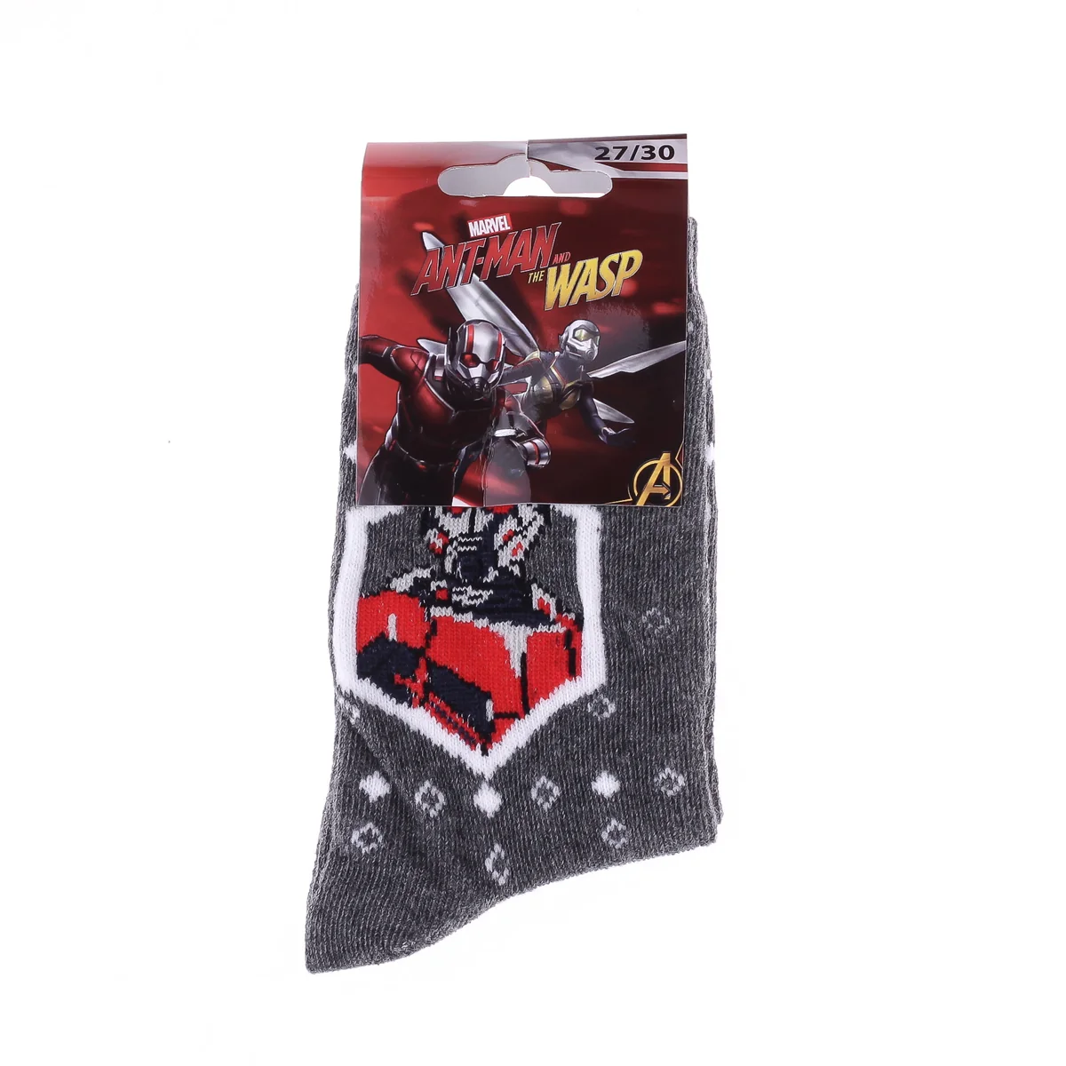 Шкарпетки MARVEL BUSTE + DAMIER DE POINTS сірий Діт 27-30 арт 83895348-8