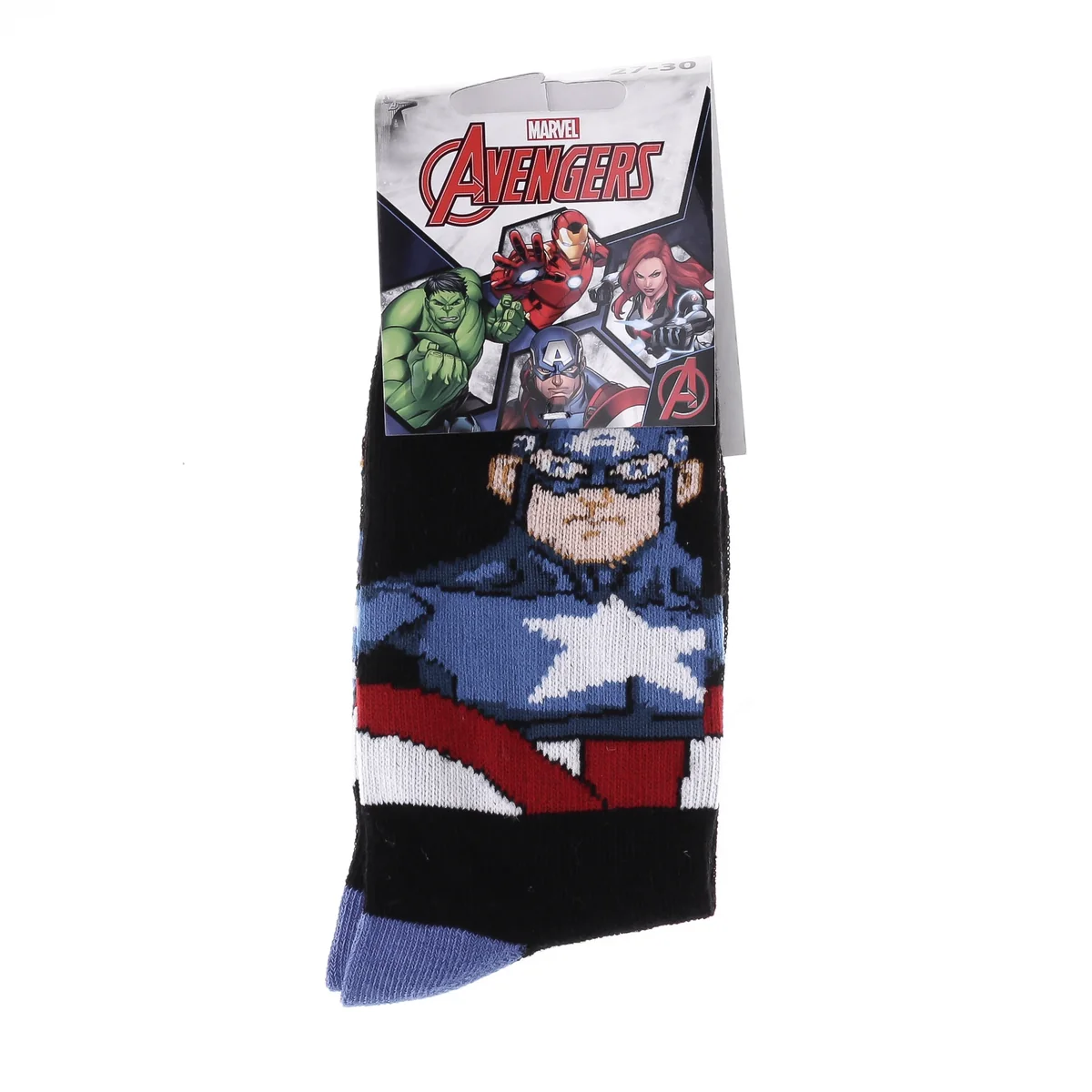 Шкарпетки MARVEL CAPTAIN AMERICA чорний Діт 23-26 арт 83891648-8