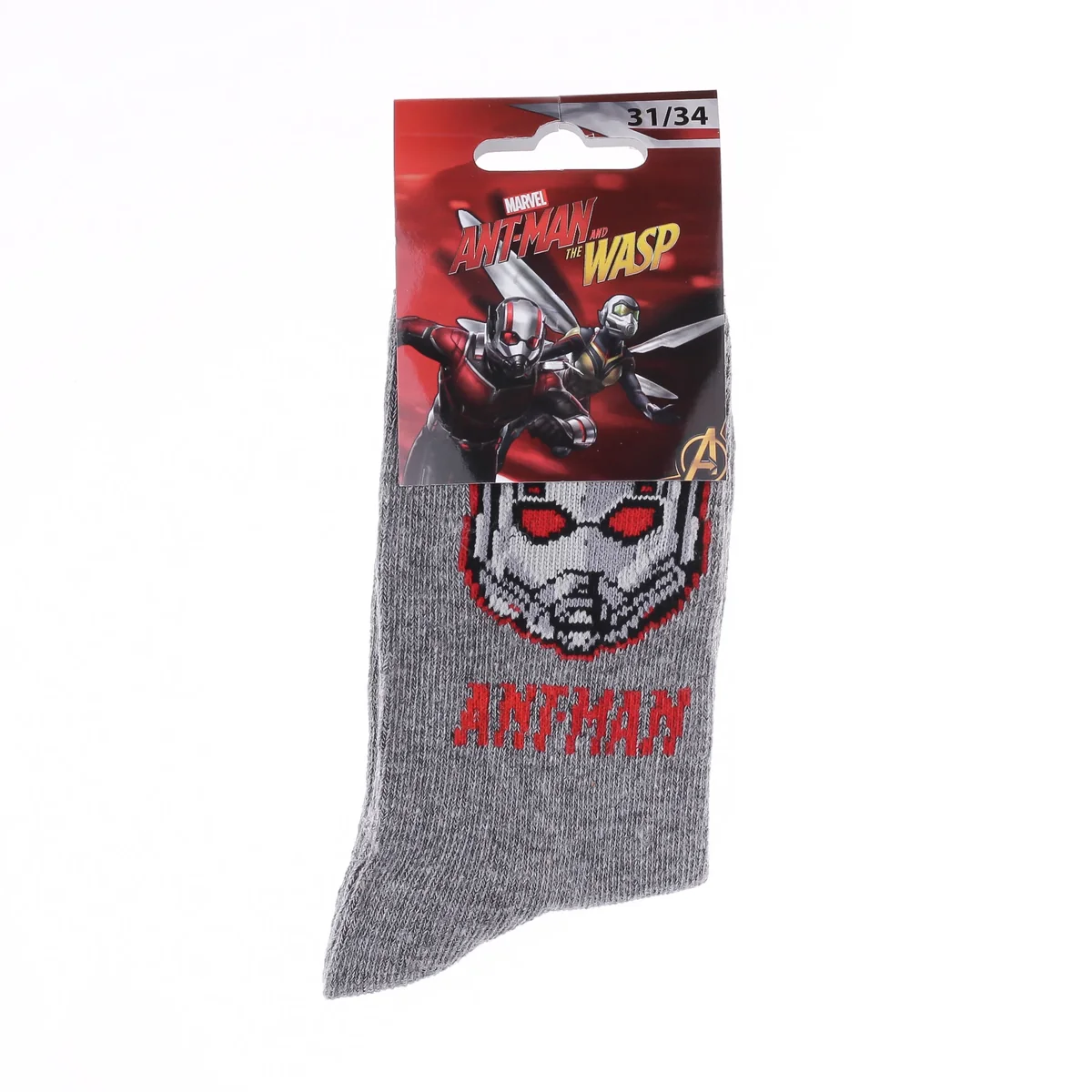 Шкарпетки MARVEL TETE ANT-MAN сірий Діт 31-34, арт.83895248-2