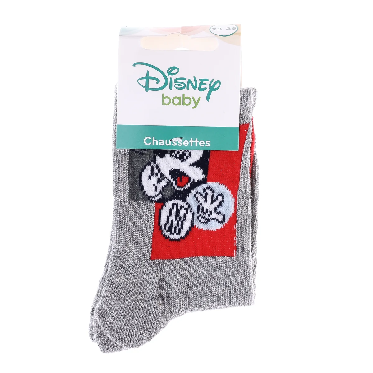 Шкарпетки MICKEY DANS CARRE світло-сірий Діт 23-26 арт 43891247-5