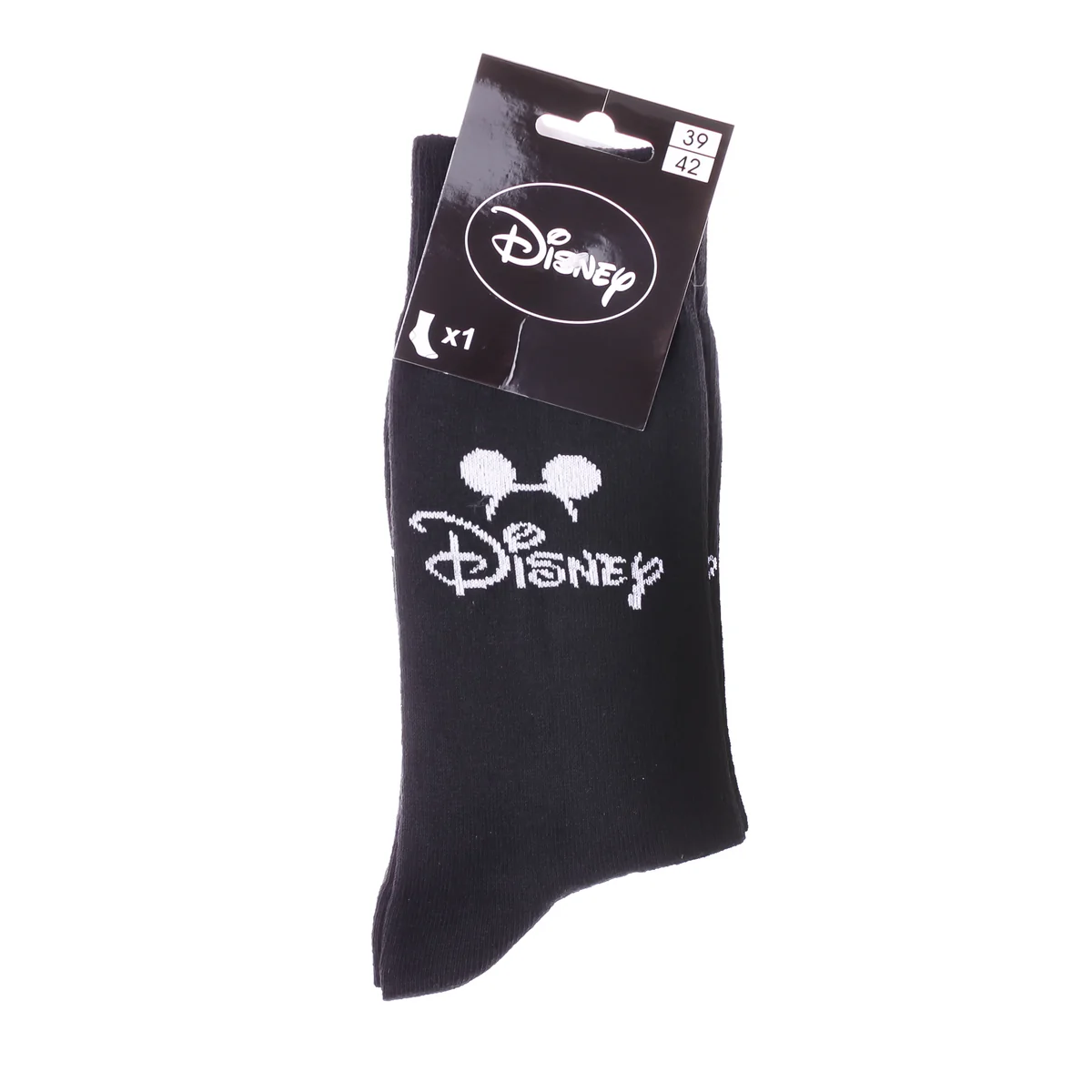 Шкарпетки MICKEY LOGO DISNEY ET OREILLE MICKEY чорний Діт 43-46