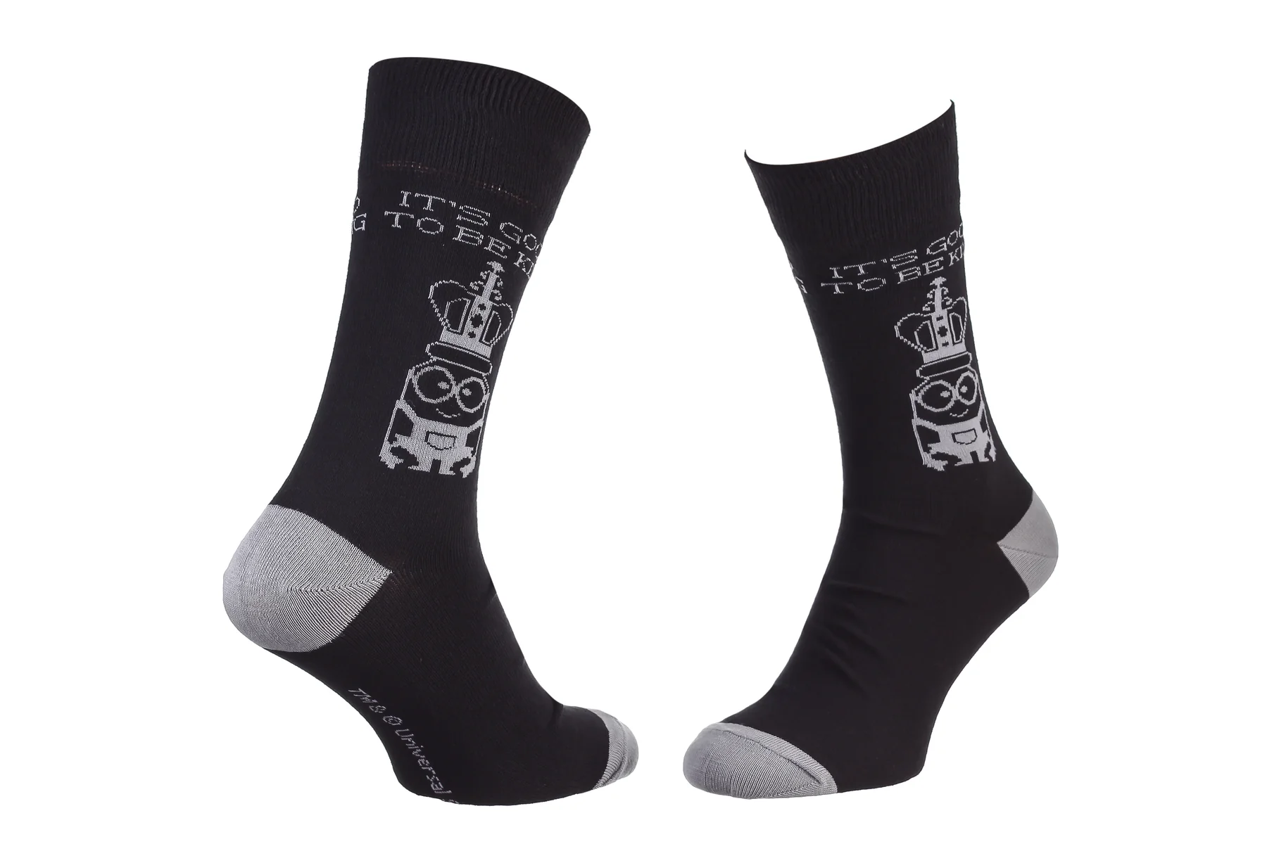 Шкарпетки Minion + COURONNE чорний Діт 39-42