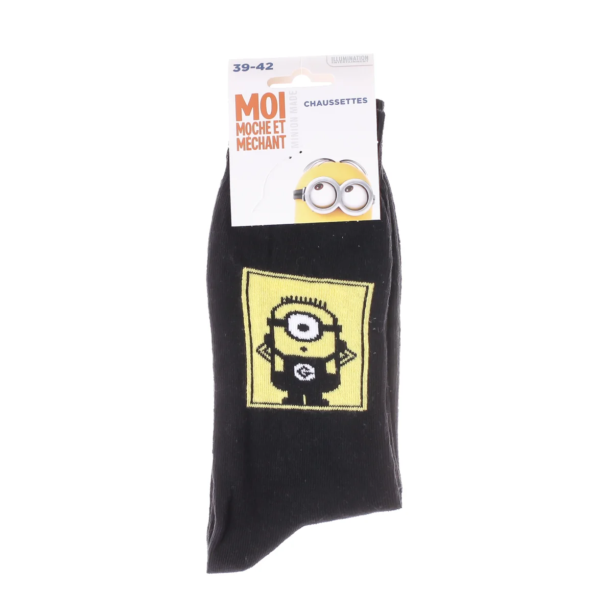 Шкарпетки Minion DANS CARRE чорний Діт 43-46