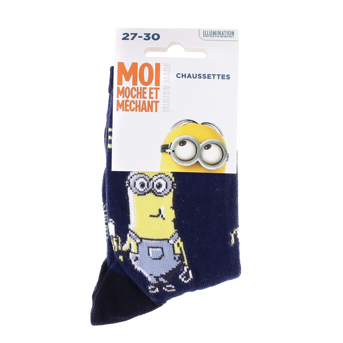 Шкарпетки MINION ET BANANA чорний Діт 31-34, арт.37014-3