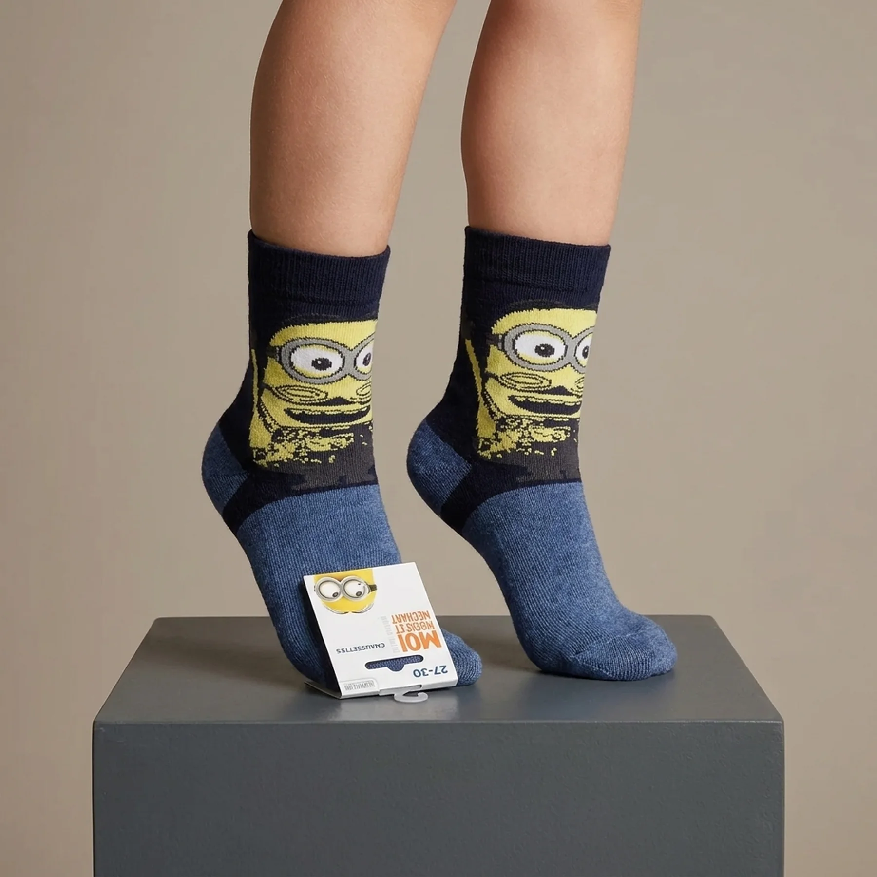 Шкарпетки MINION GROUPE синій Діт 27-30, арт.37014-7