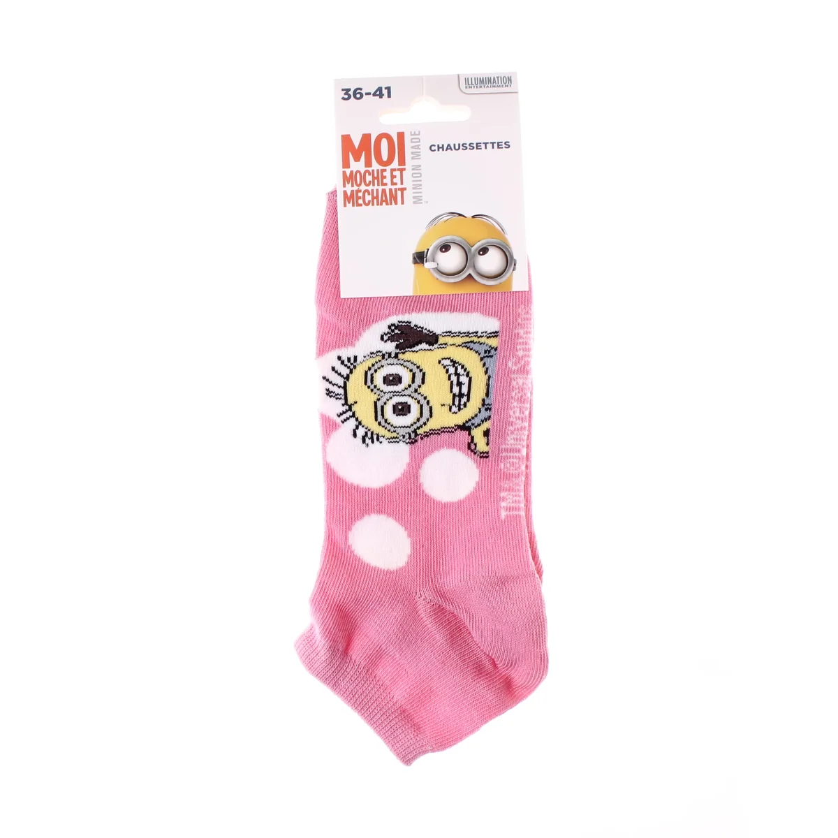 Шкарпетки MinionS Minion DANS BULLE рожевий Діт 36-41