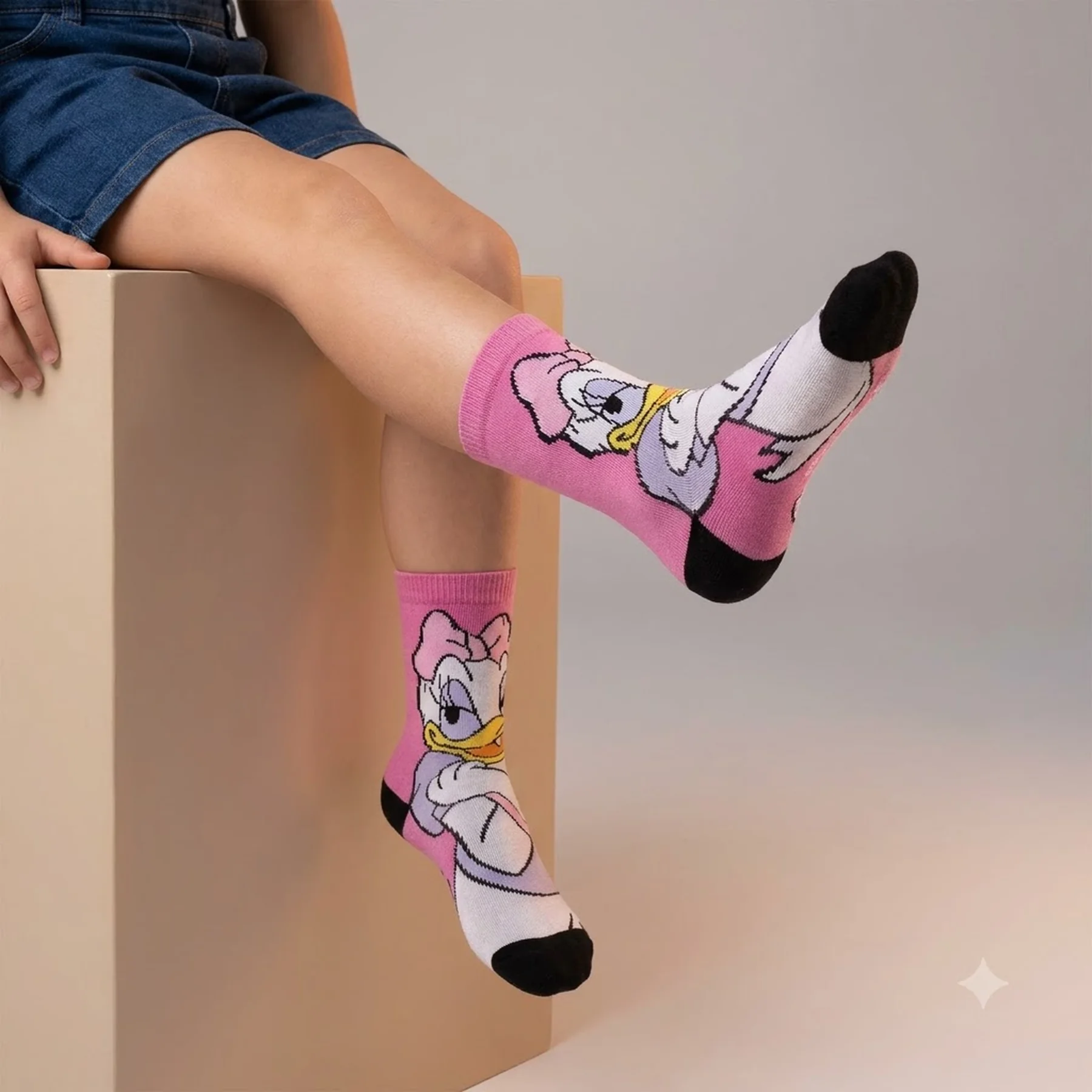 Шкарпетки MINNIE DAISY MAINS SERREES чорний Діт 31-35, арт.83153531-3