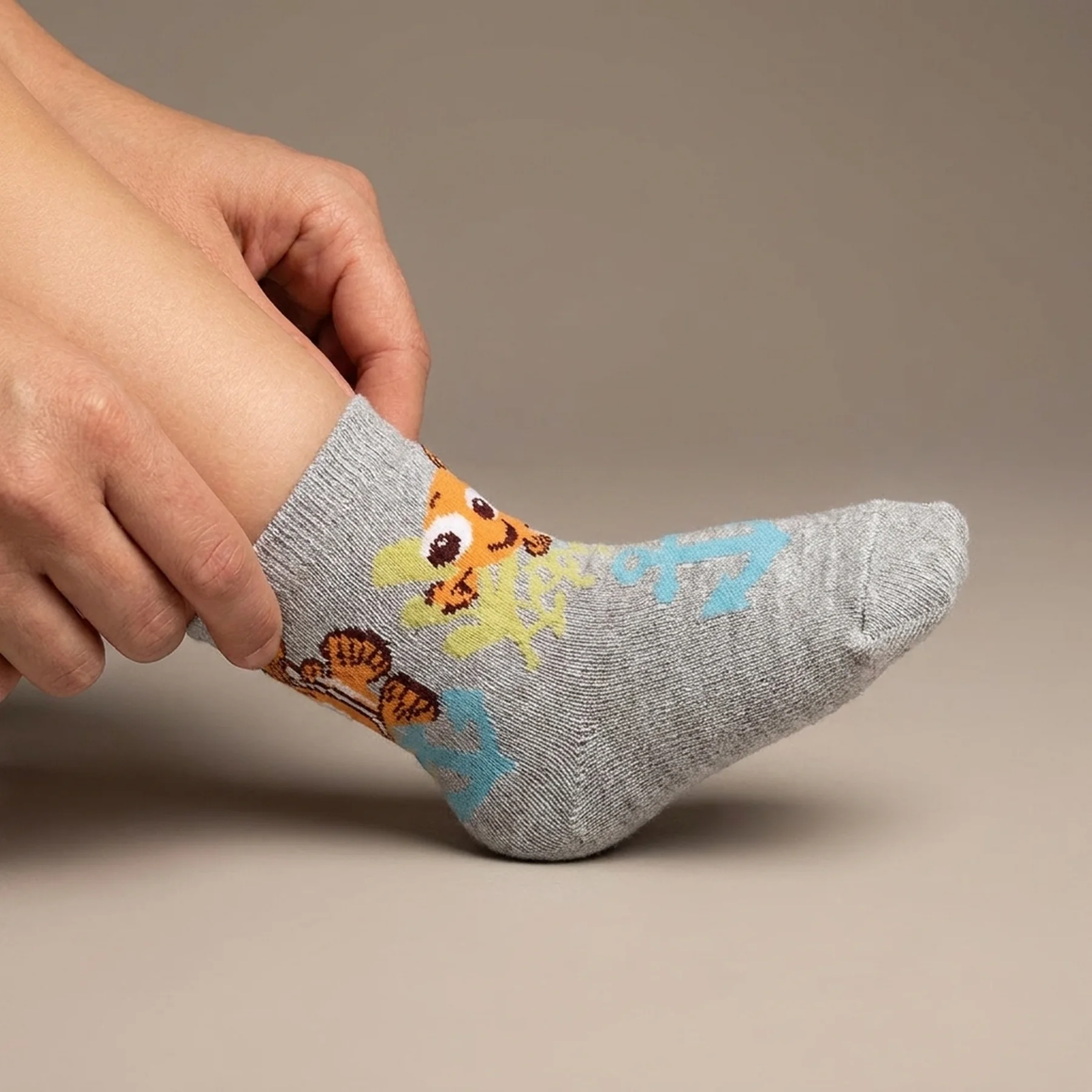 Шкарпетки NEMO-BEBE GARCON NEMO + ANCRE сірий Діт 23-26, арт.43847651-5