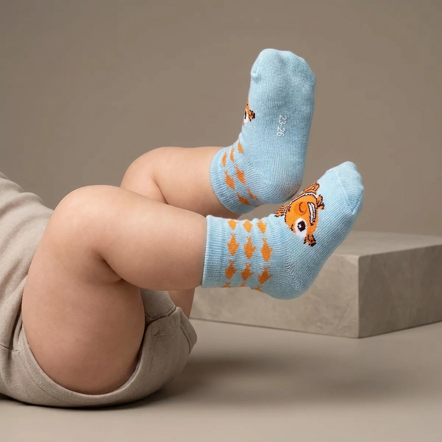 Шкарпетки NEMO-BEBE GARCON NEMO ET CLIN D'OEIL блакитний Діт 23-26, арт.43847651-1