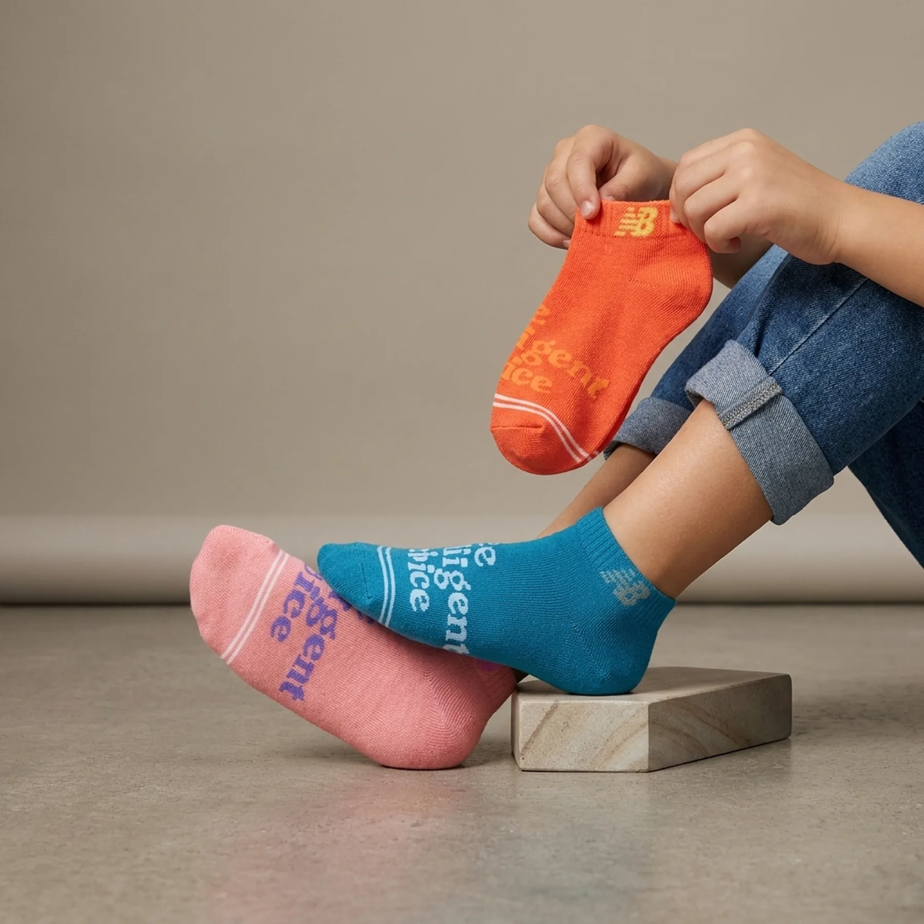 Шкарпетки New Balance Kids Endless Days Low Cut (LAS29223AS2)