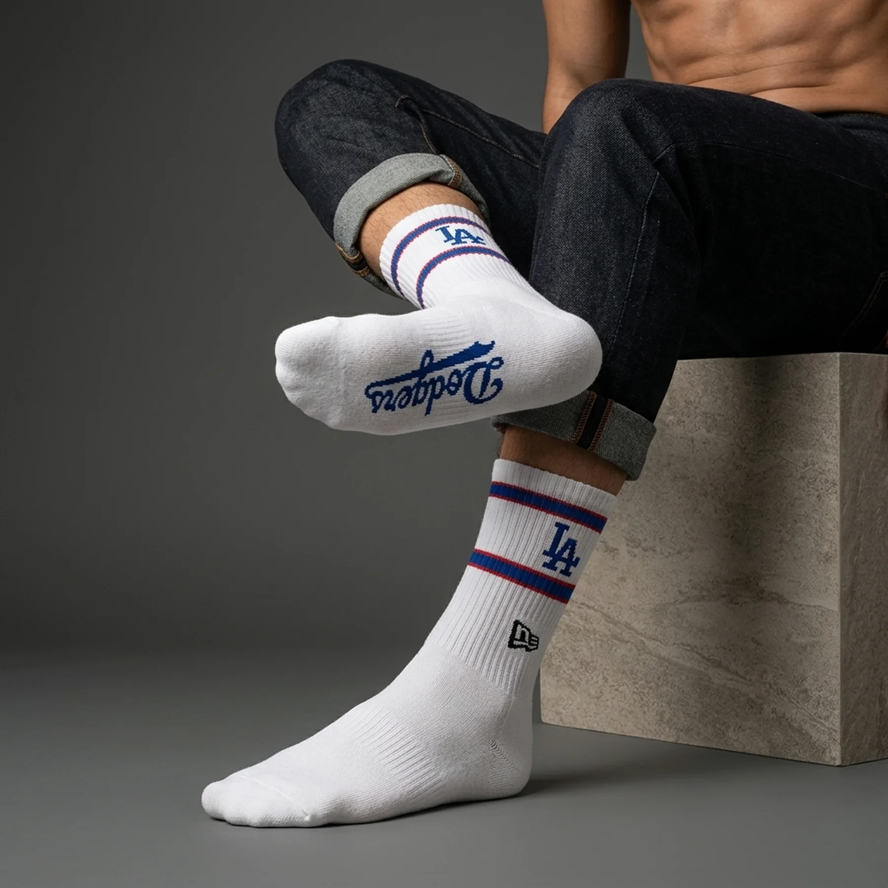 Шкарпетки New Era Mlb Premium La Dodgers (13113634)