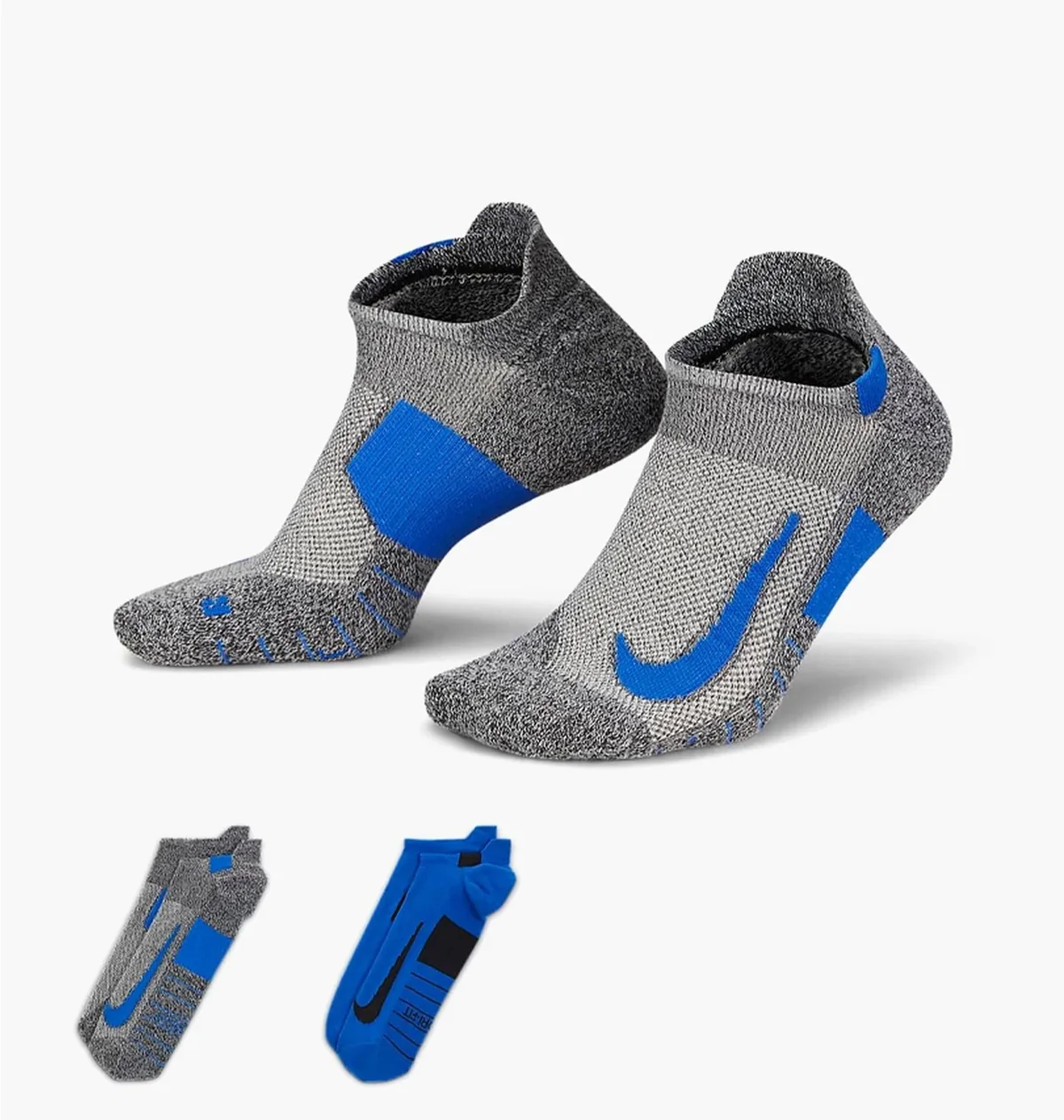Шкарпетки Nike 2 Pack Multiplier No-Show Running Socks (SX7554-937)
